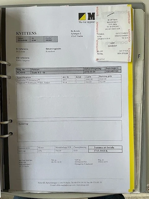 Documentation for 2008 SAAB 9-3 Vector 2.0T Cabriolet (27)
