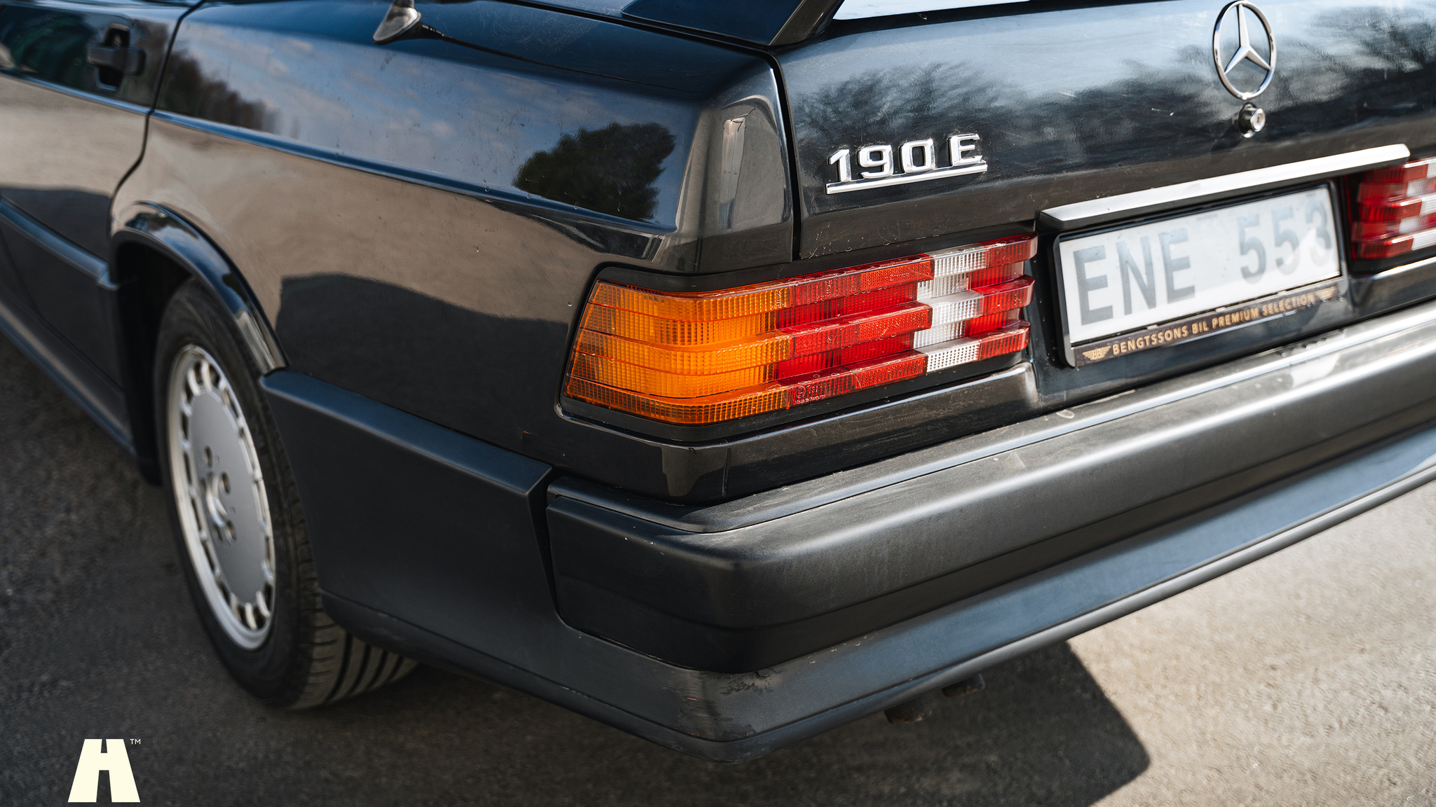 Exterior image of 1992 Mercedes-Benz 190E 2.5-16 Cosworth