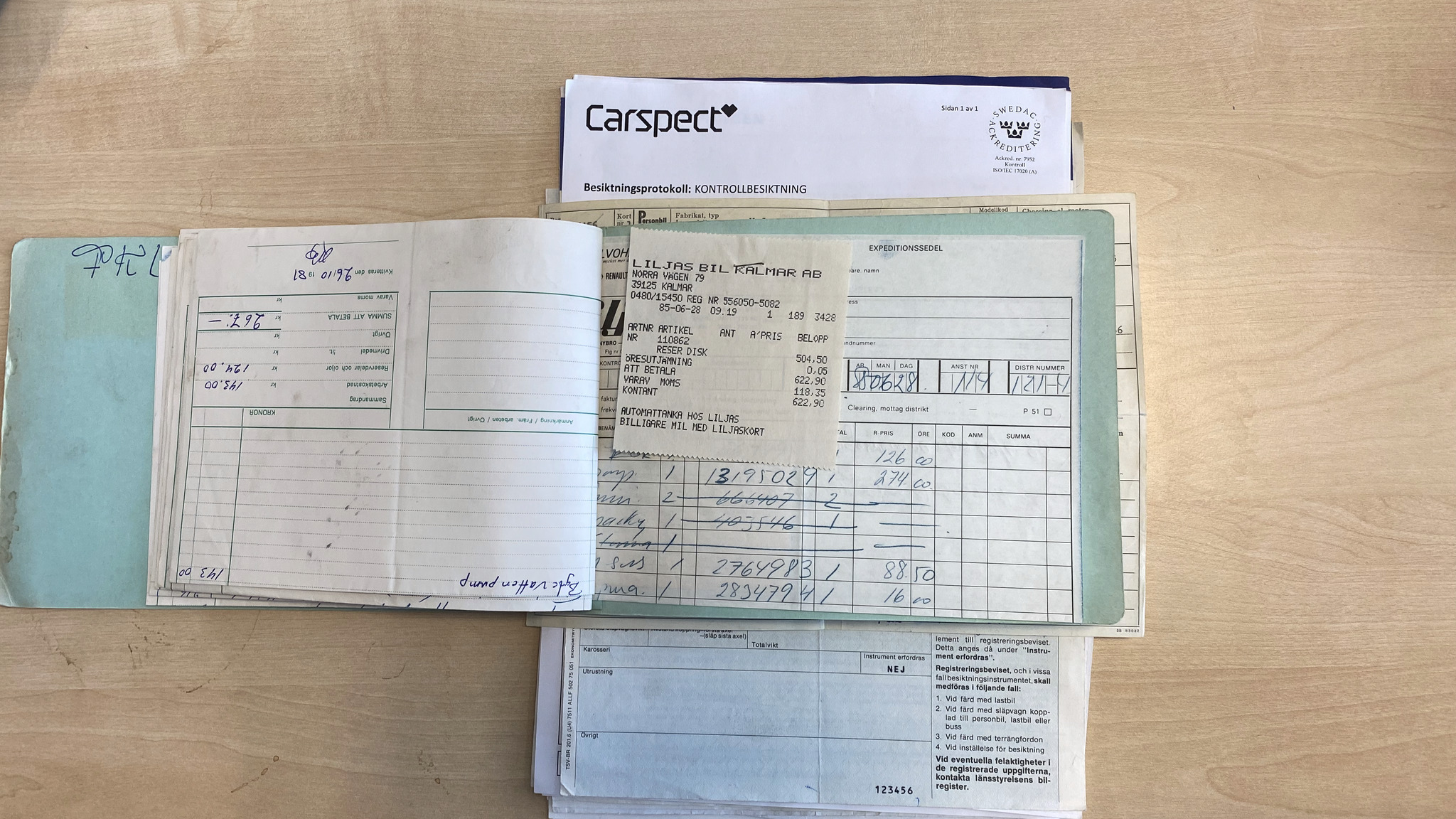 Dokumentation, 1966 Volvo Amazon (27)