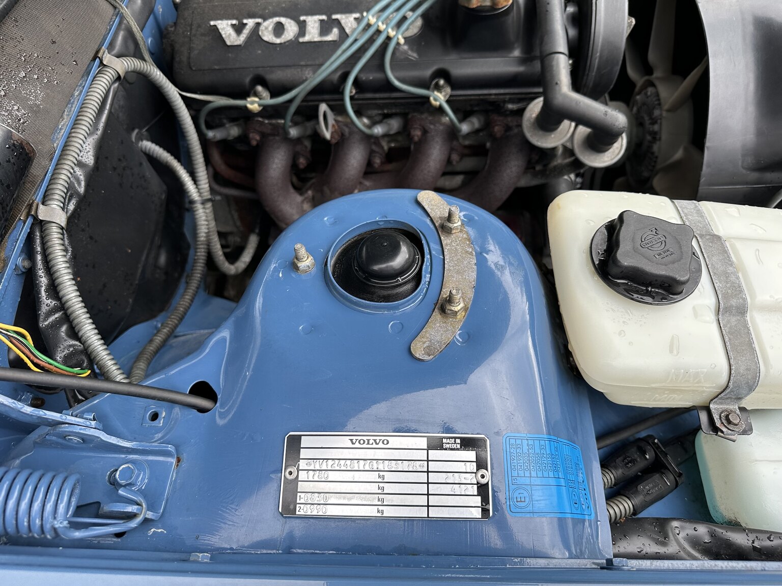 1986 Volvo 244, Mekanik
