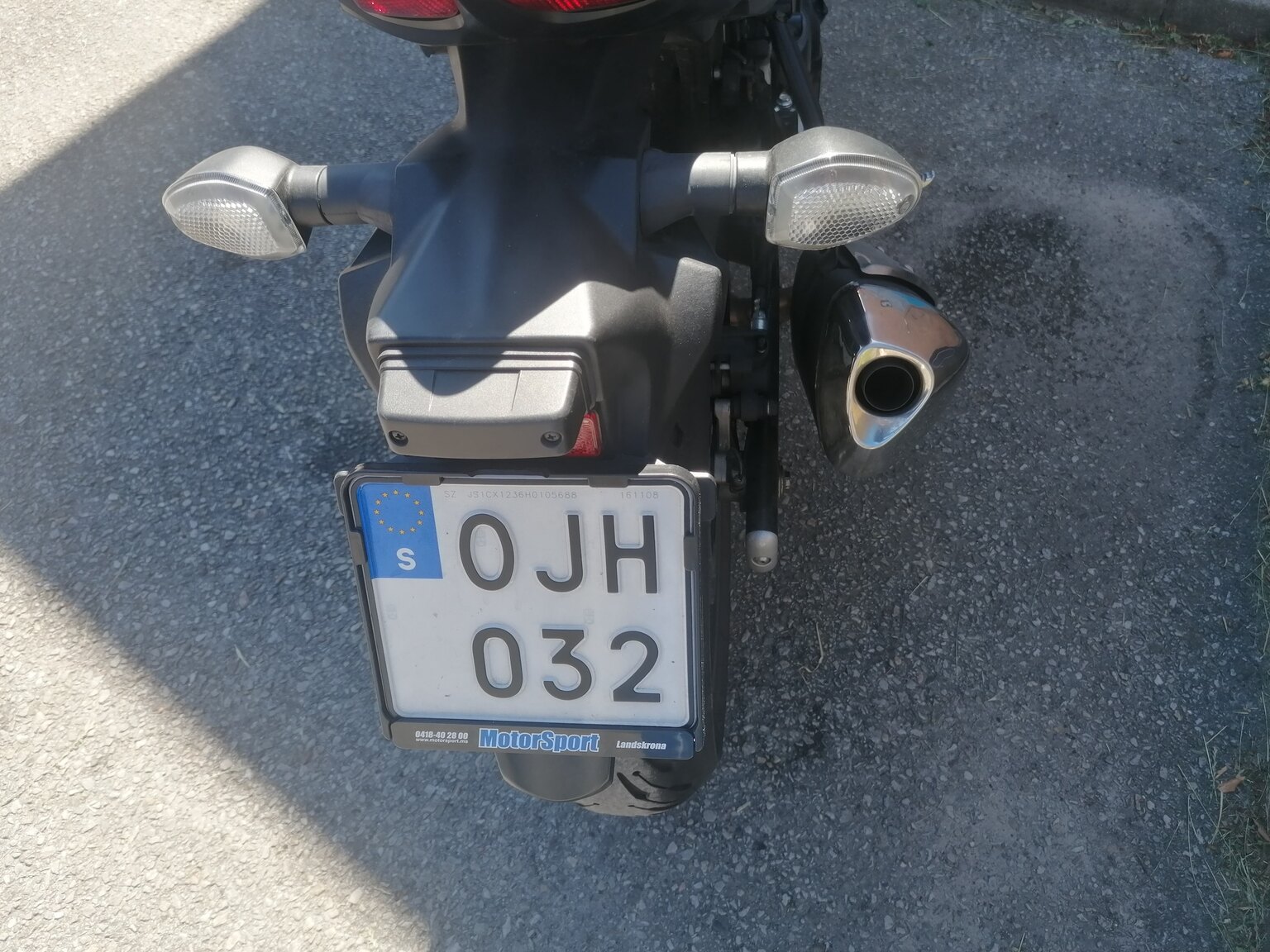 Exterior image of 2017 Suzuki SV650