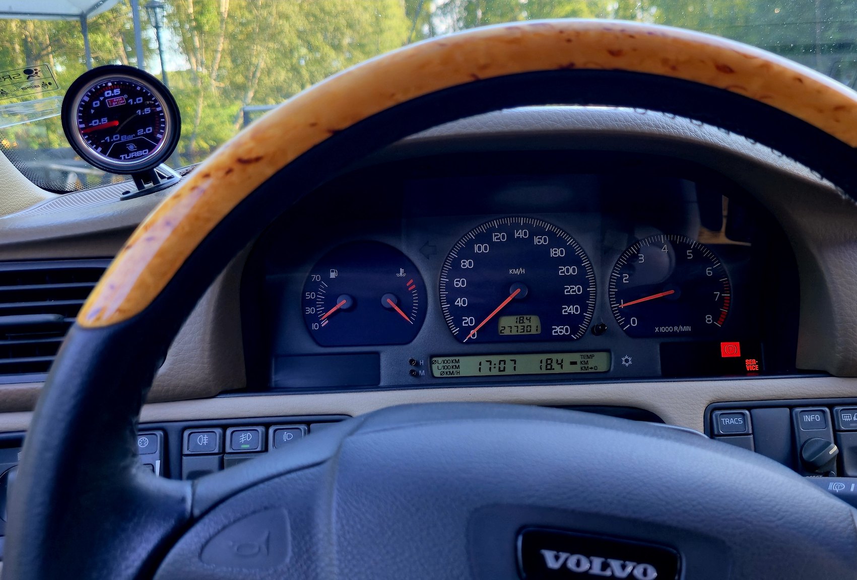 Interior image of 1998 Volvo V70 R 2.3 T Automatisk