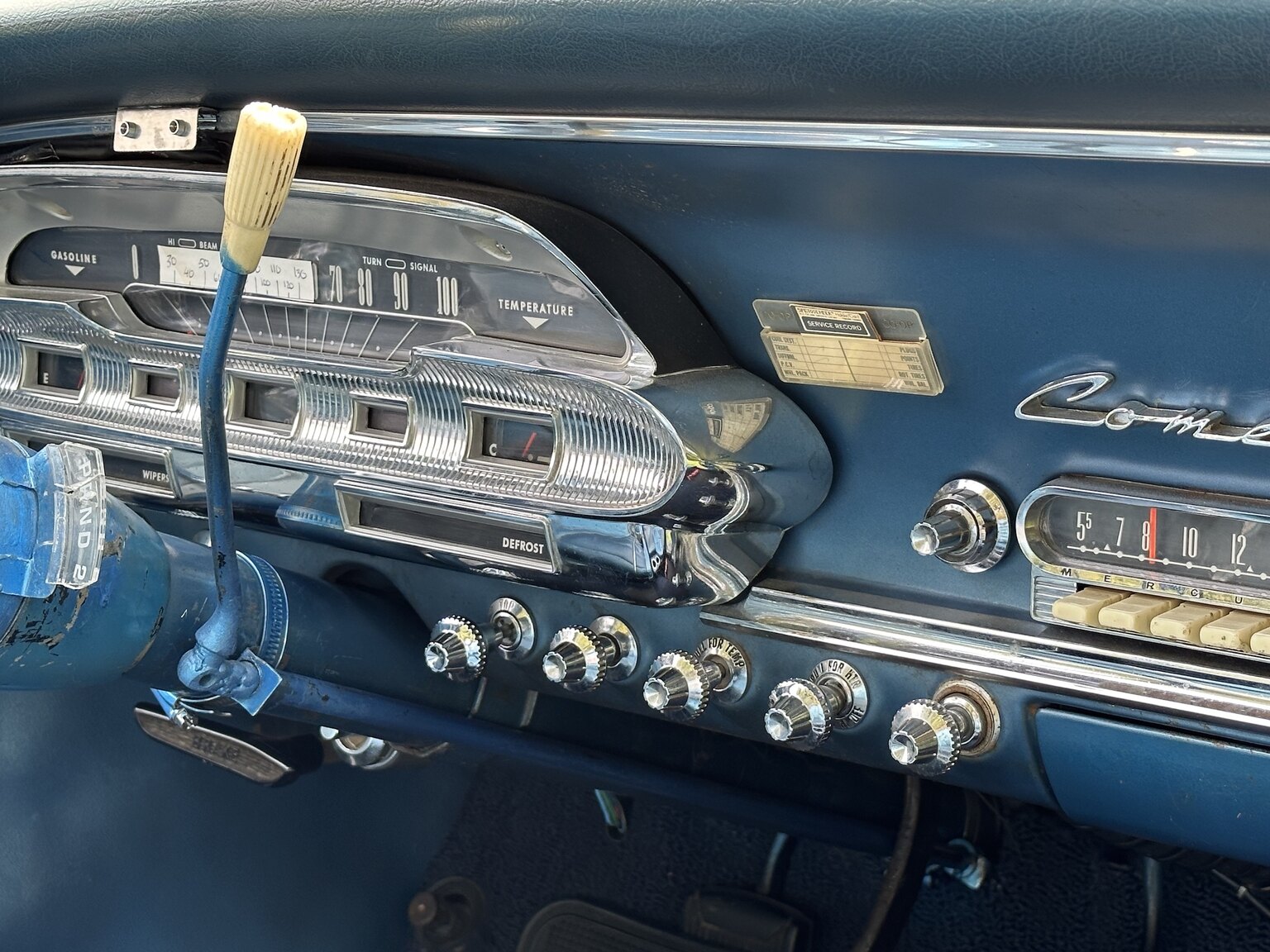 Interiörbild 1963 Mercury Comet (33)