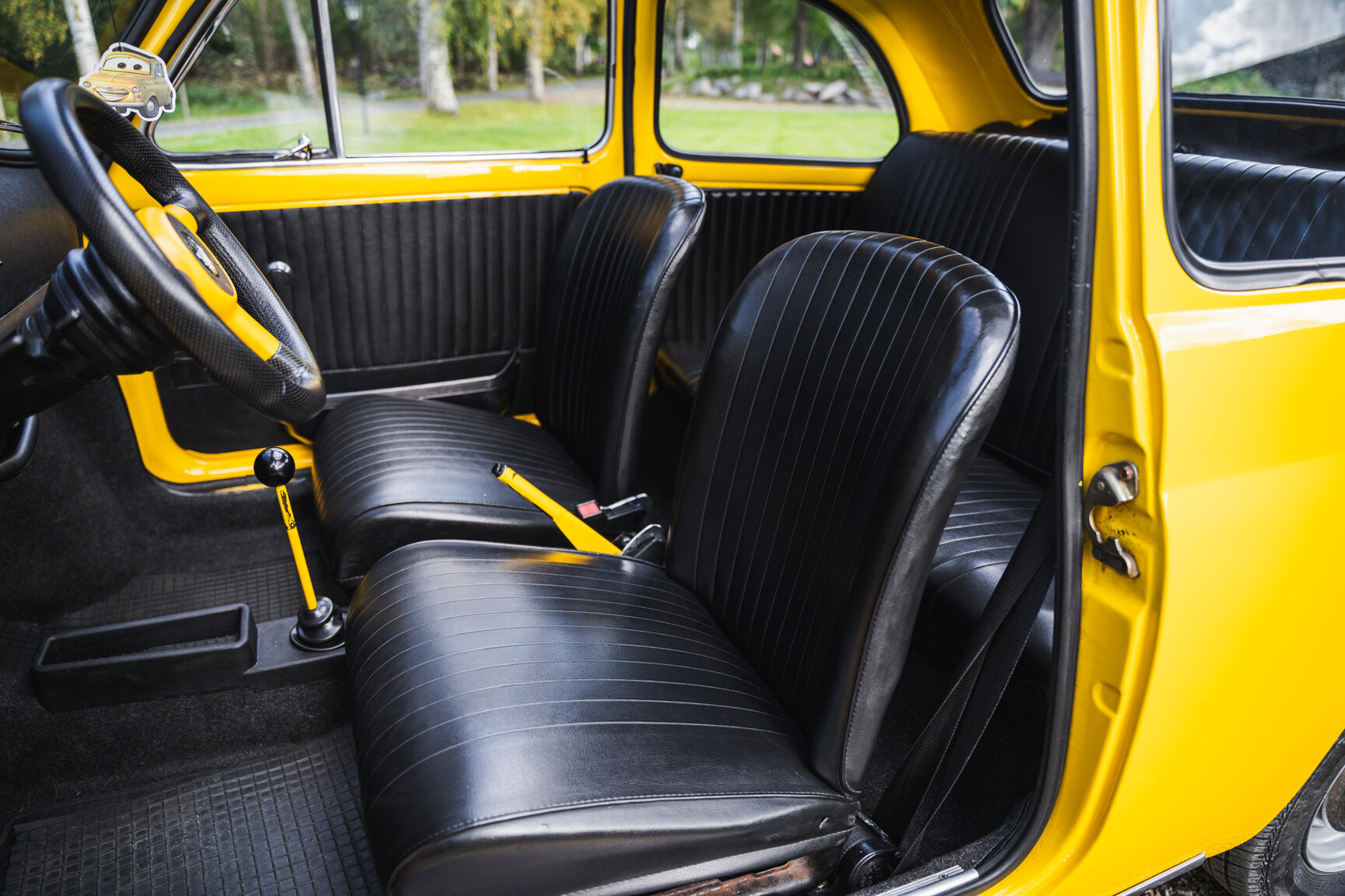 Innenraumfoto von 1972 Fiat 500L