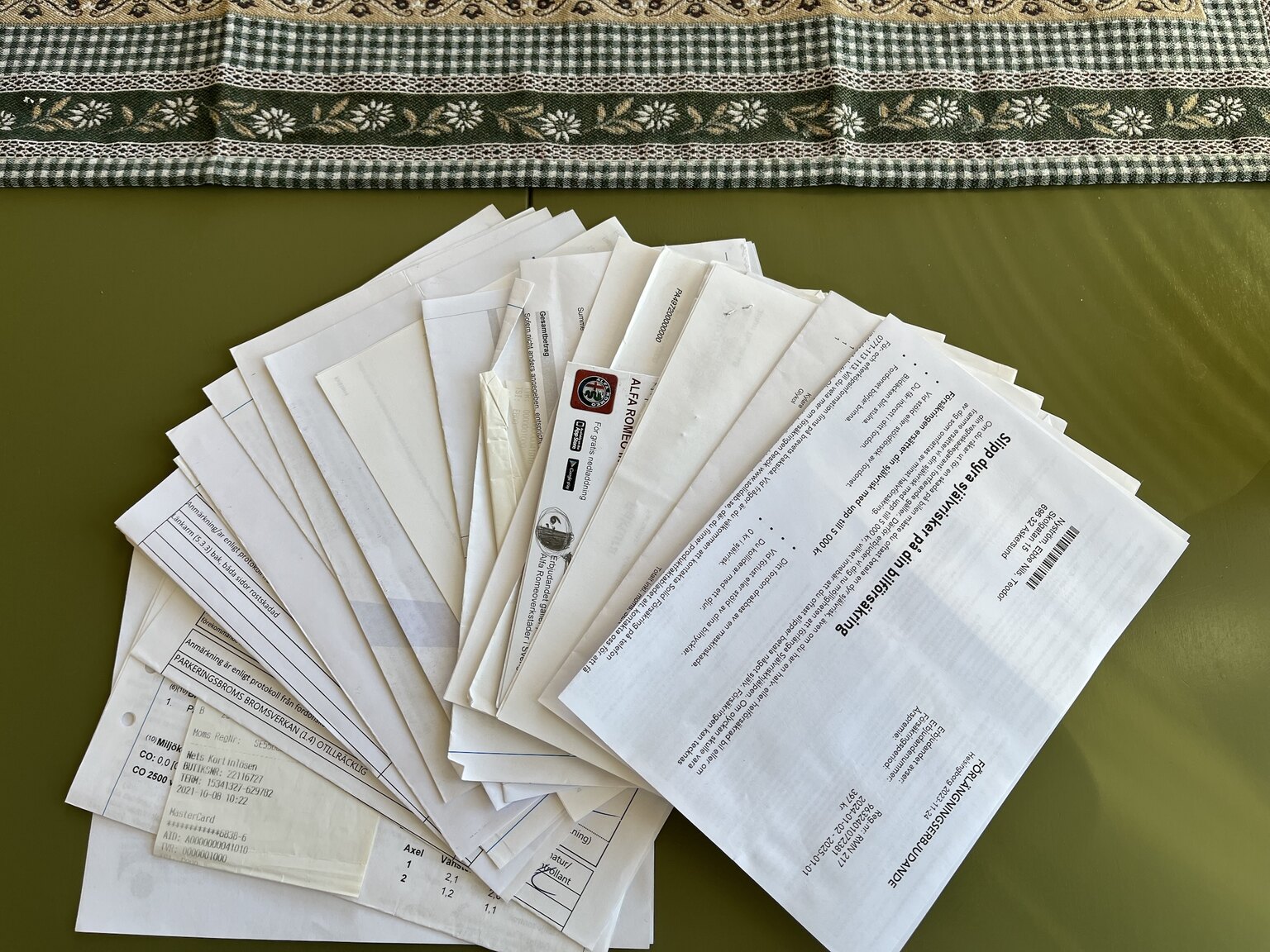 Dokumentation för 1998 Alfa Romeo GTV