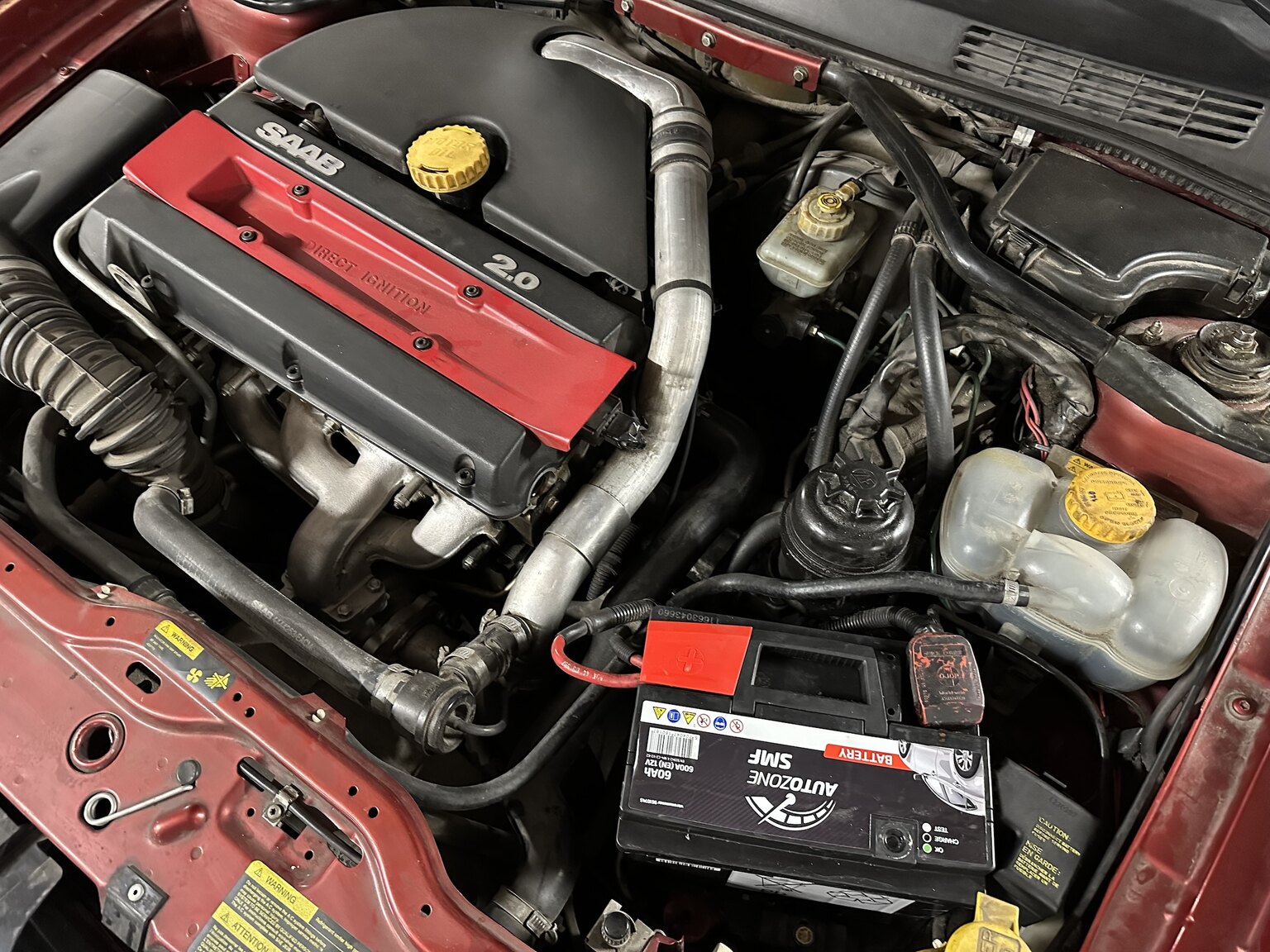 1997 Saab 900 Cabriolet - En ägare, Mekanik