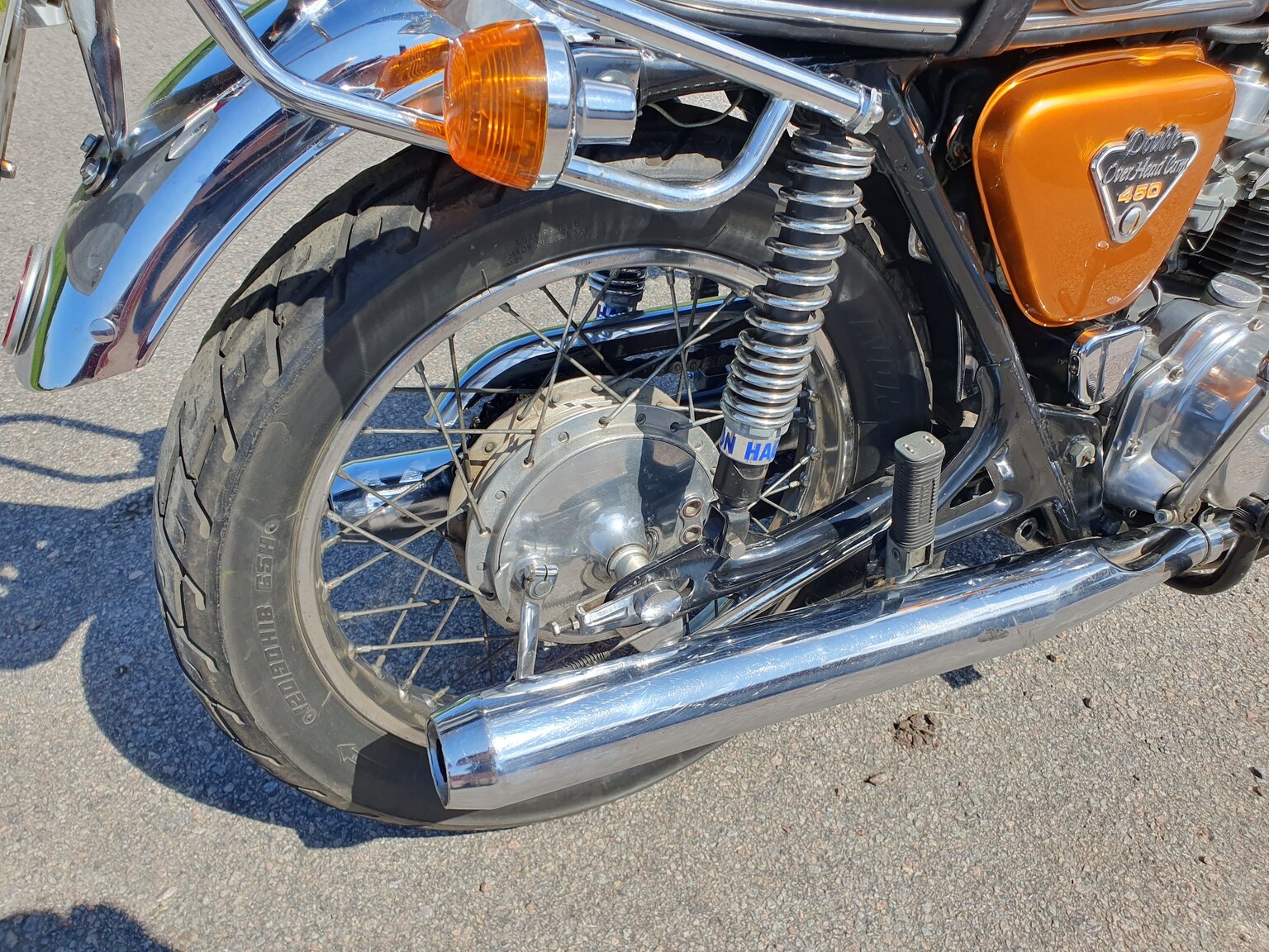 Image of 1971 Honda CB 450 DOHC K3 mechanics