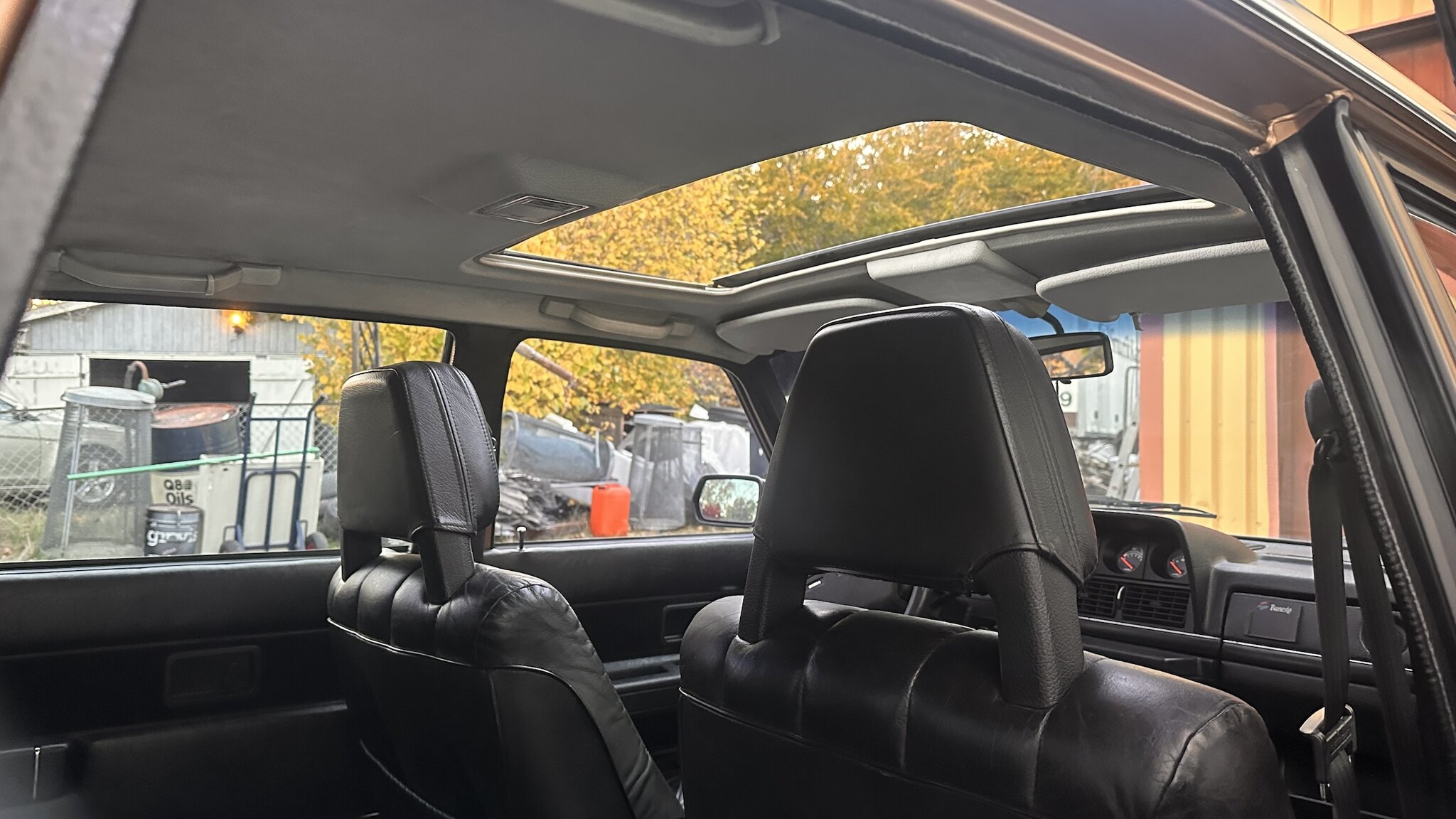 Interiörbild 1981 Volvo 244 GLE D6