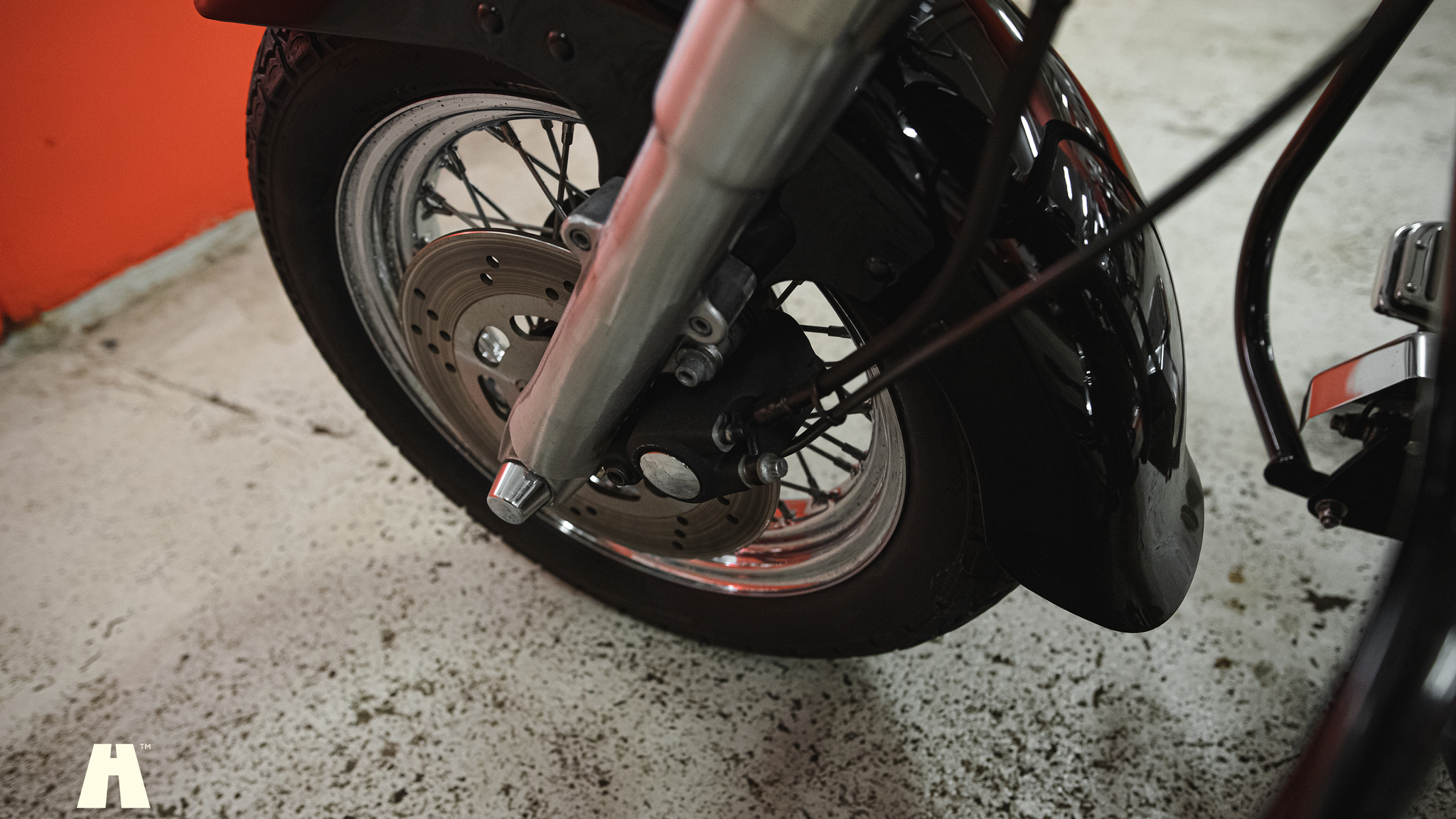 Aussenfoto 1990 Harley Davidson Heritage Softail Classic Custom