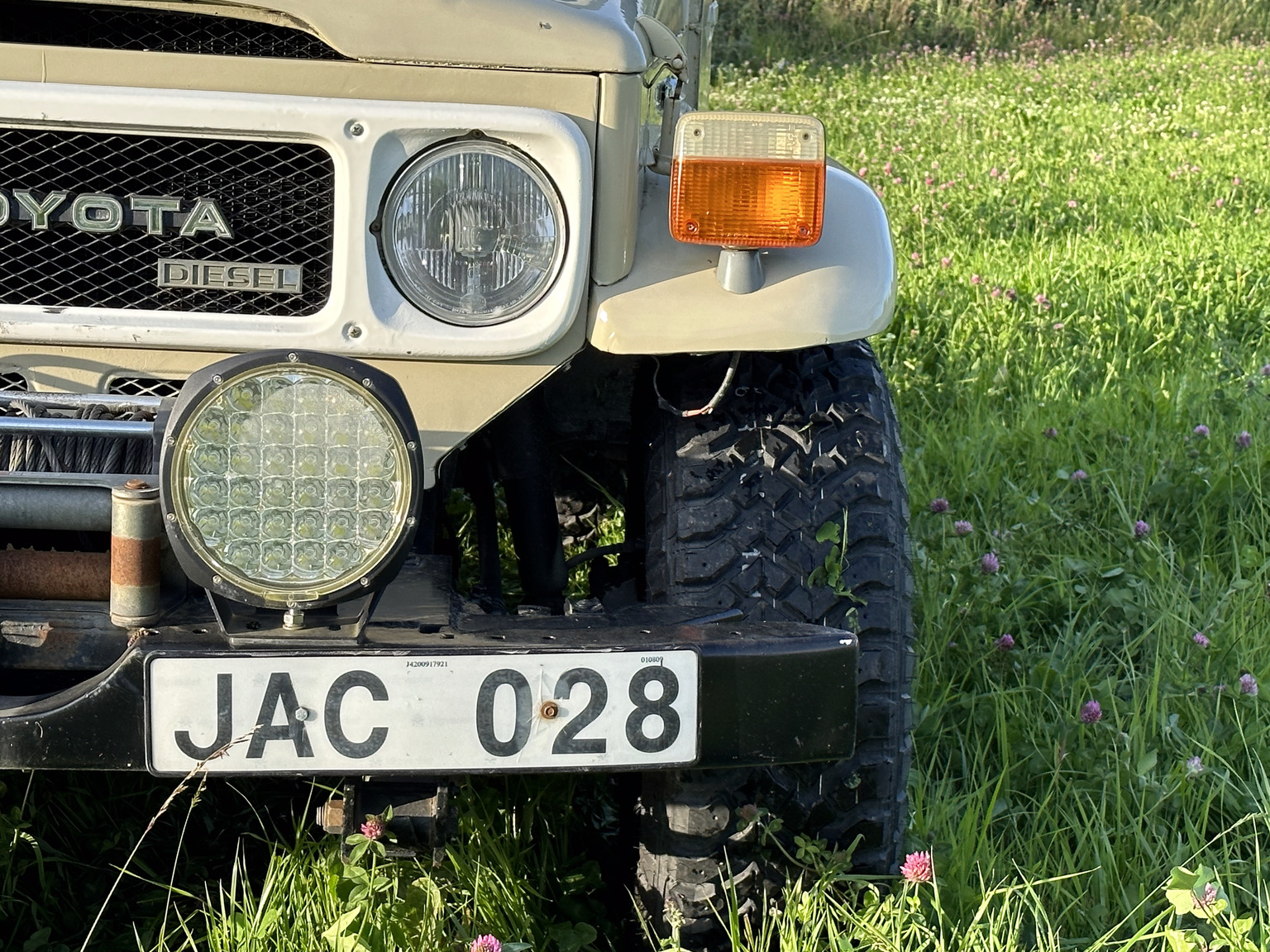 Exterior image of 1985 Toyota Land Cruiser BJ 42