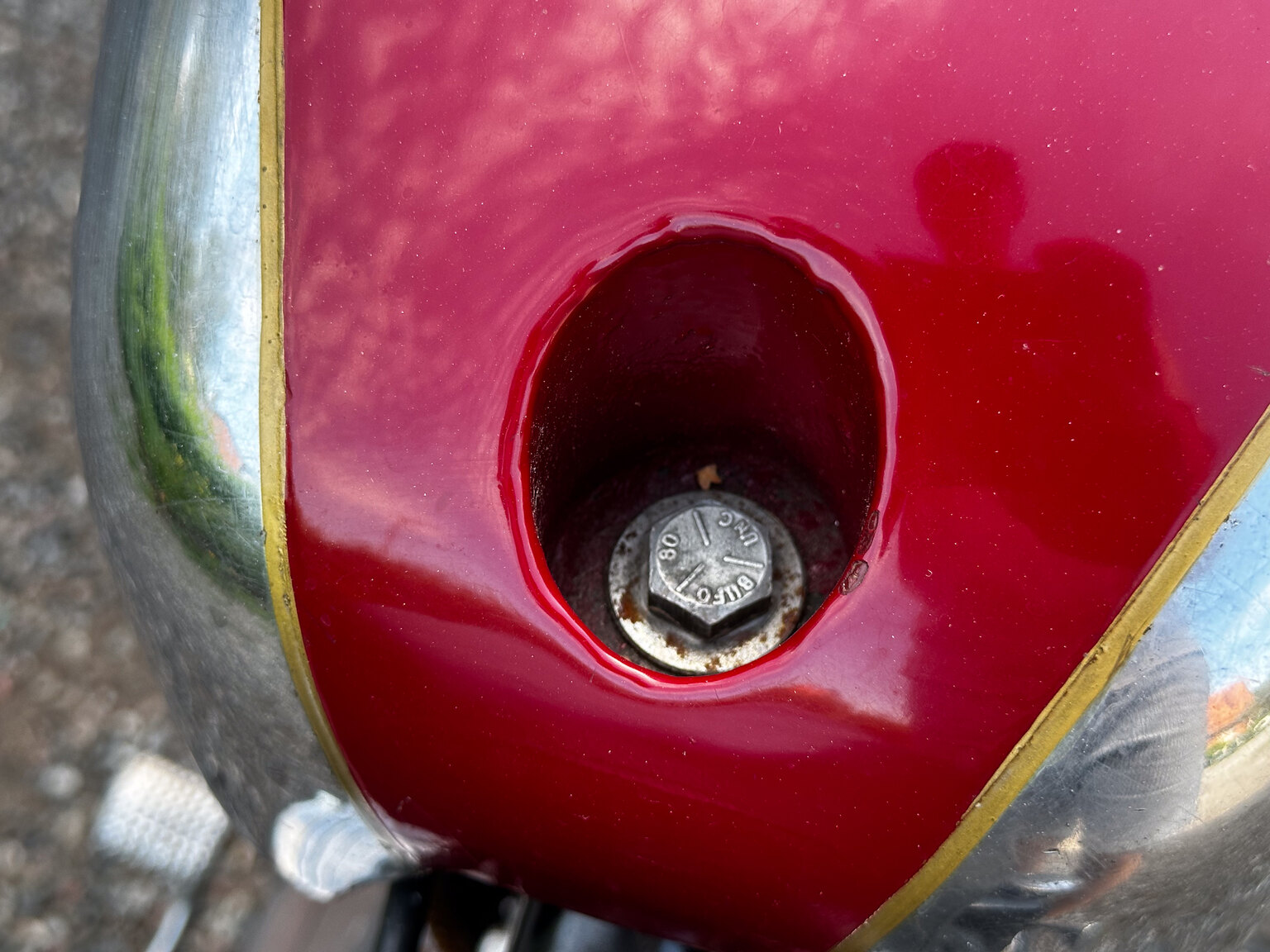 Exteriörbild på 1954 Ariel HS 500