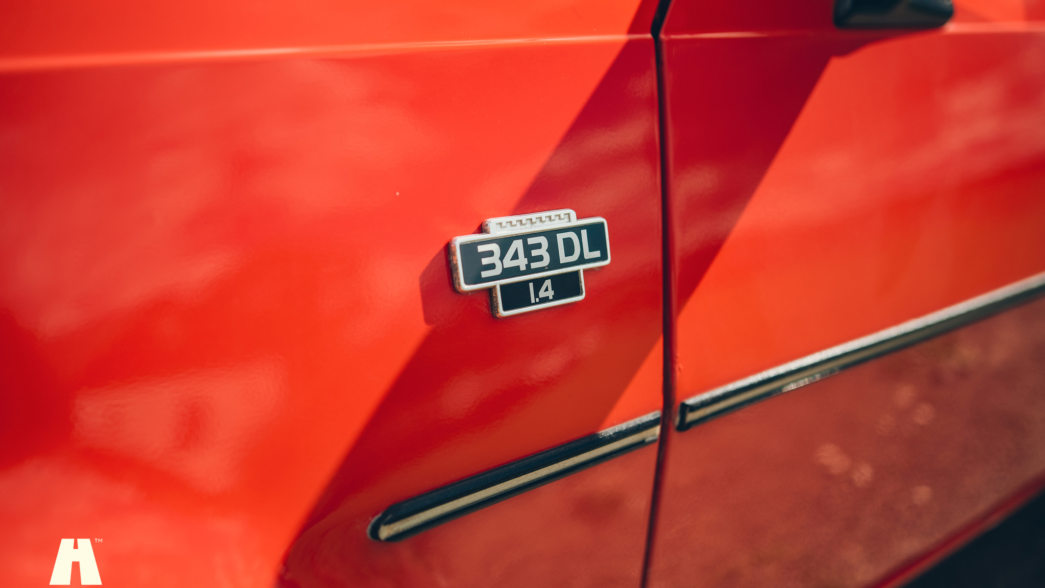 Exteriörbild på 1976 Volvo 343 DL Manuell