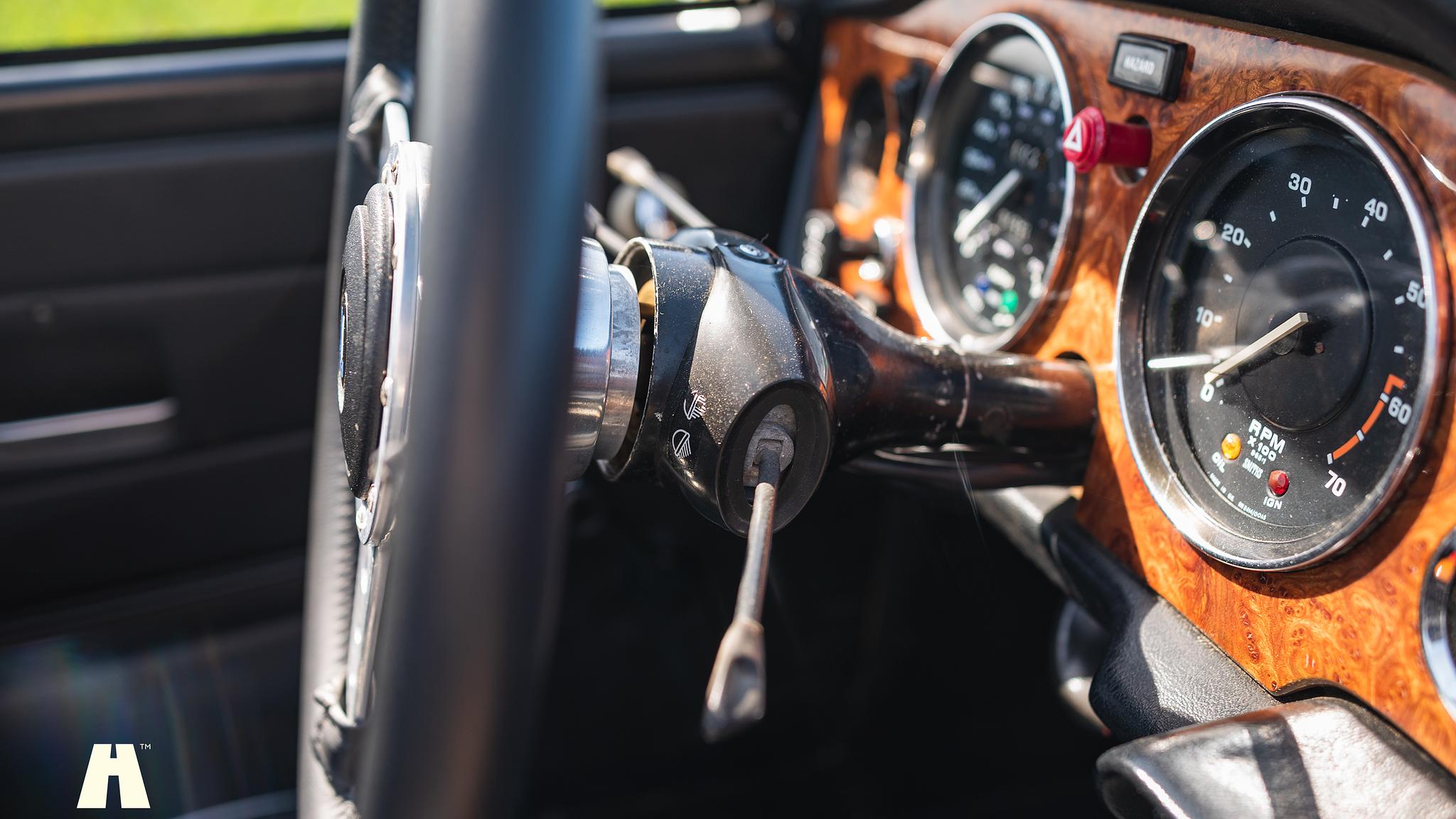 Interiörbild 1974 Triumph TR6 (40)