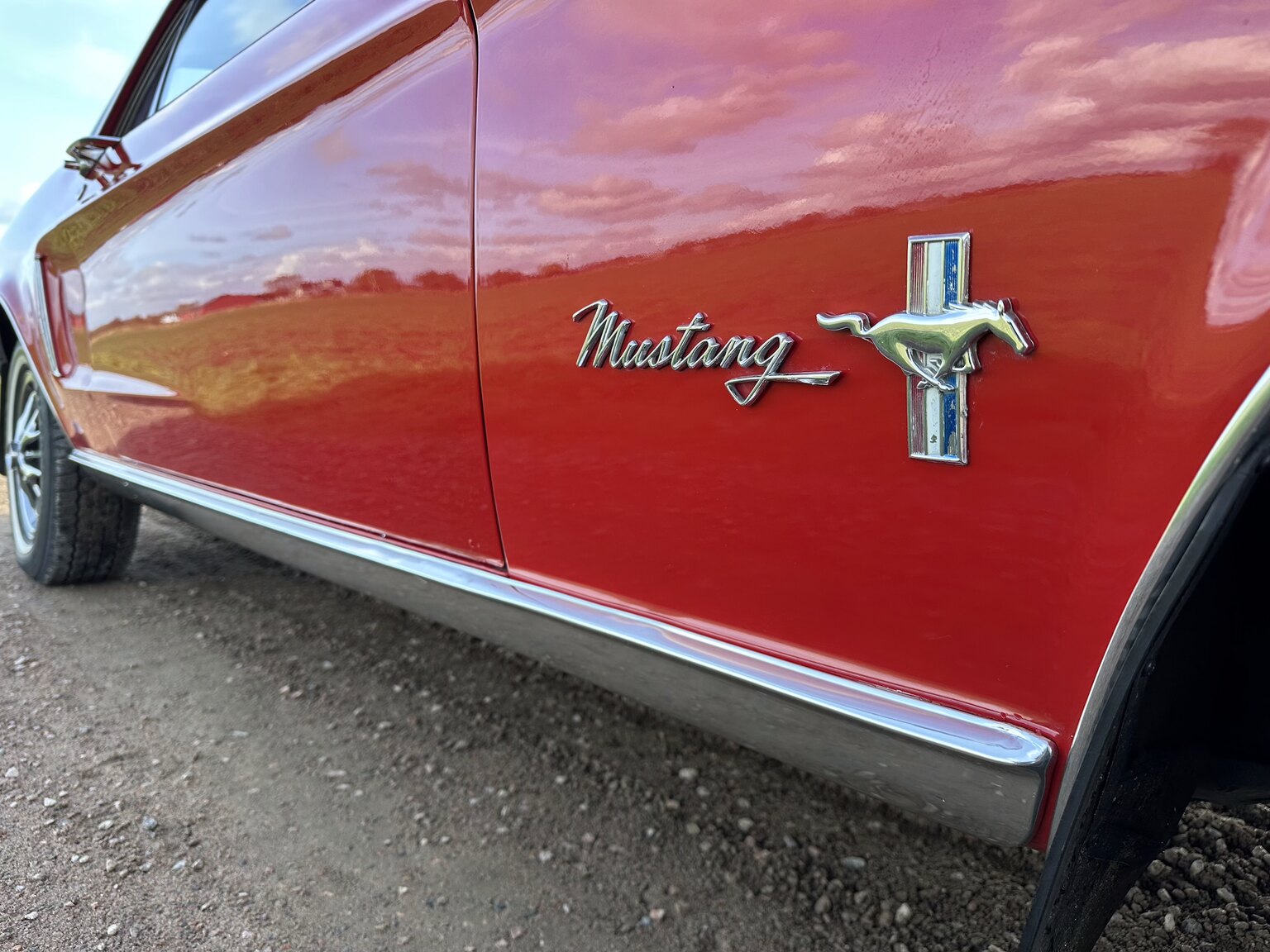 Exteriörbild på 1968 Ford Mustang Hardtop 3.3
