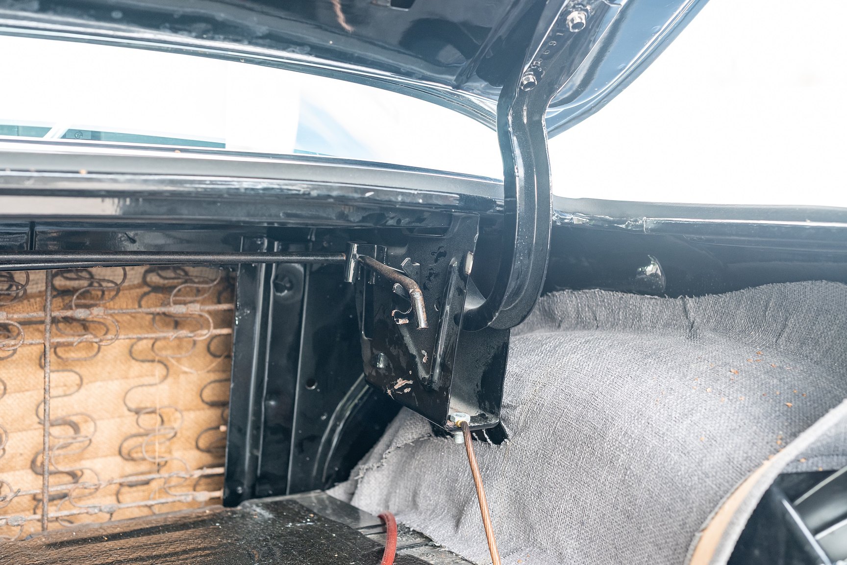 Interiörbild 1958 Cadillac Coupe de Ville