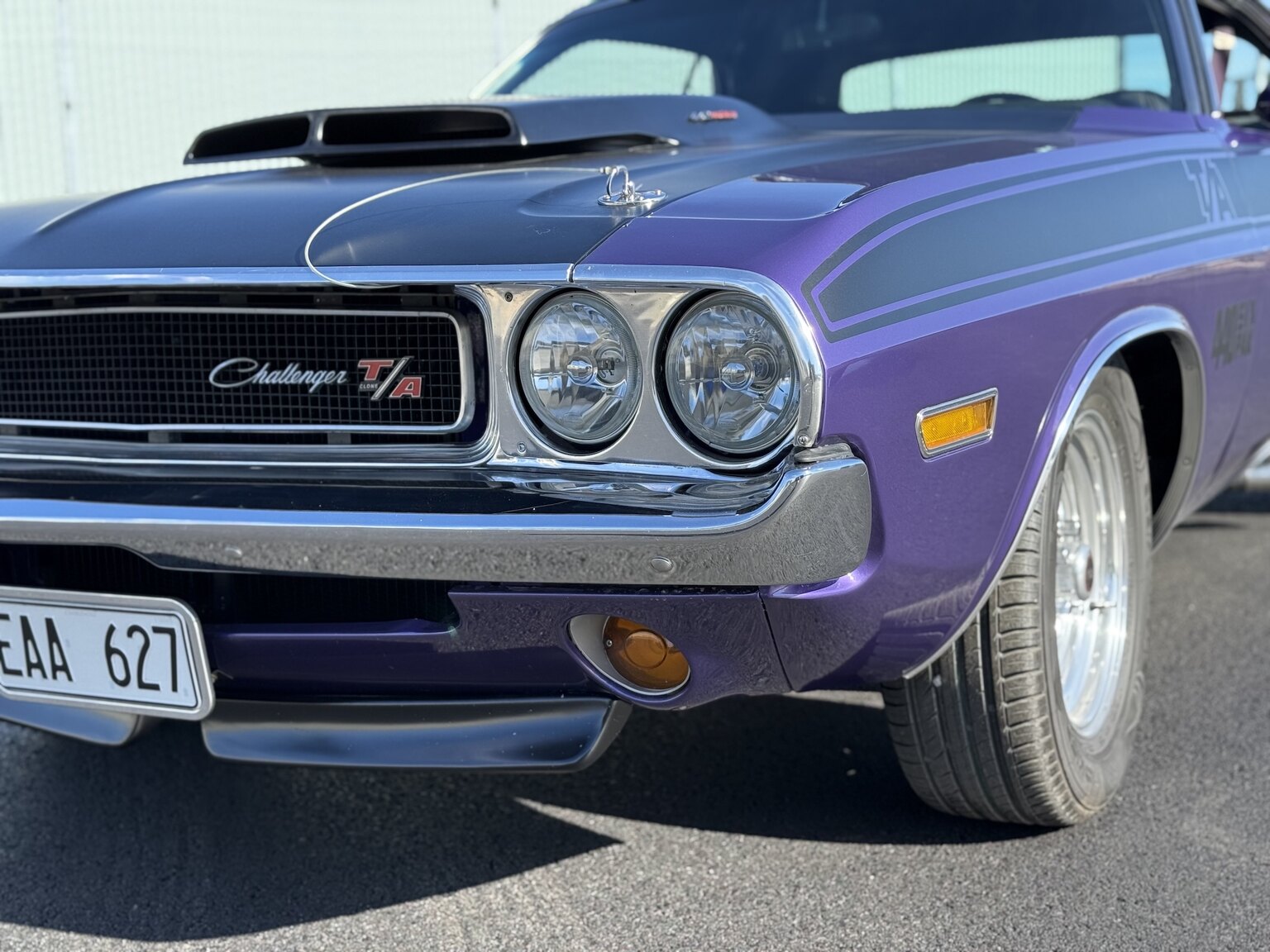 Exteriörbild på 1970 Dodge Challenger T/A 440 cui