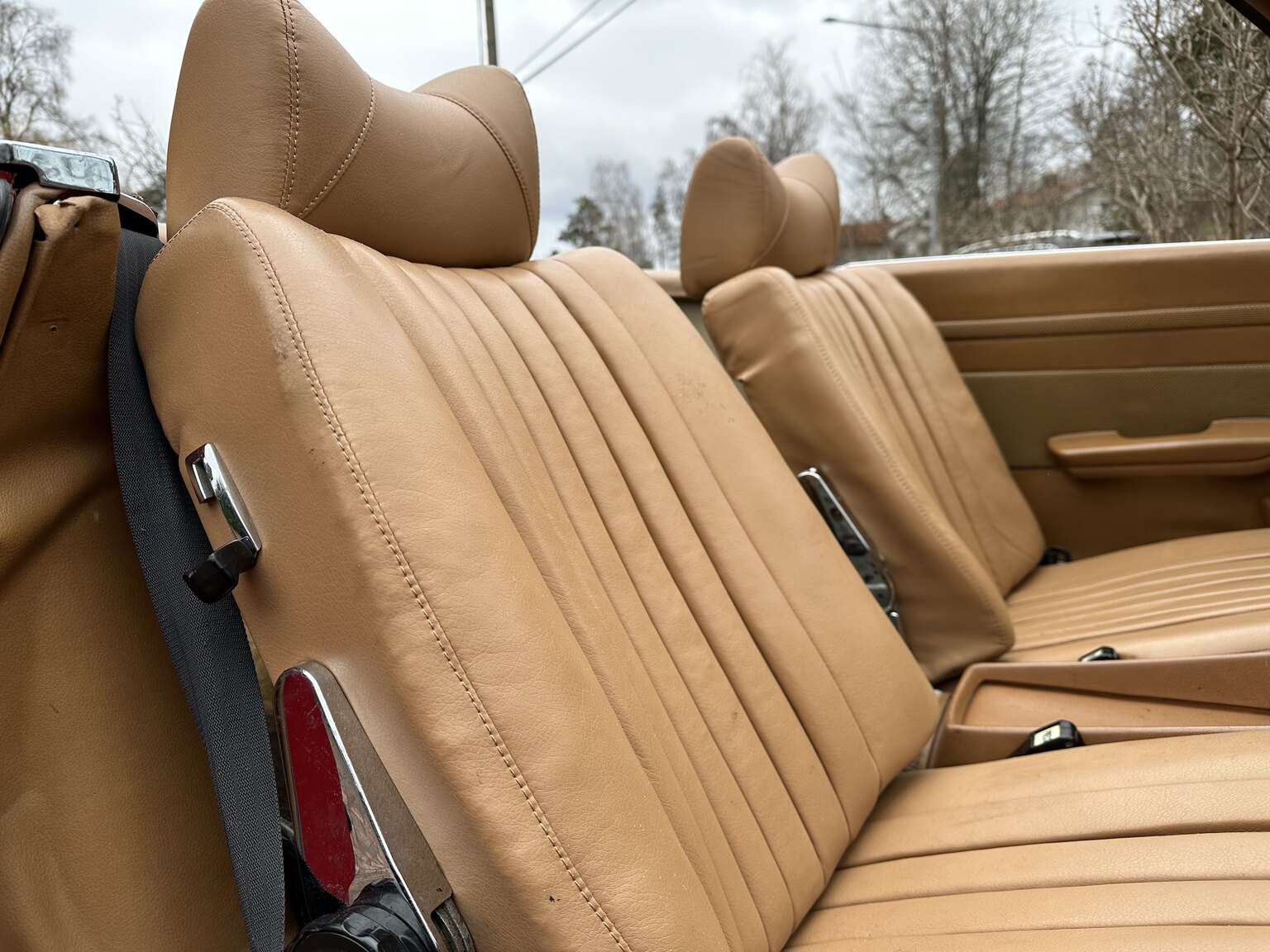 Interiörbild 1973 Mercedes-Benz 450 SL