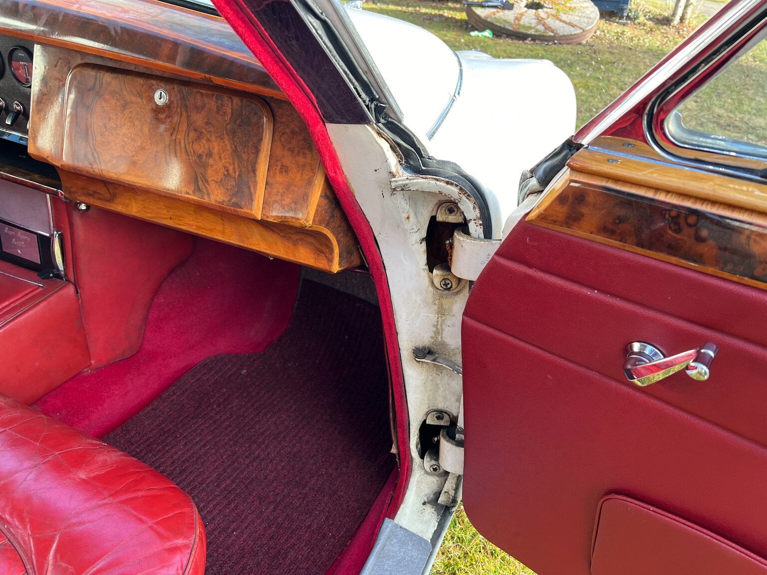 Interiörbild 1963 Jaguar Mark II 3.8 Litre