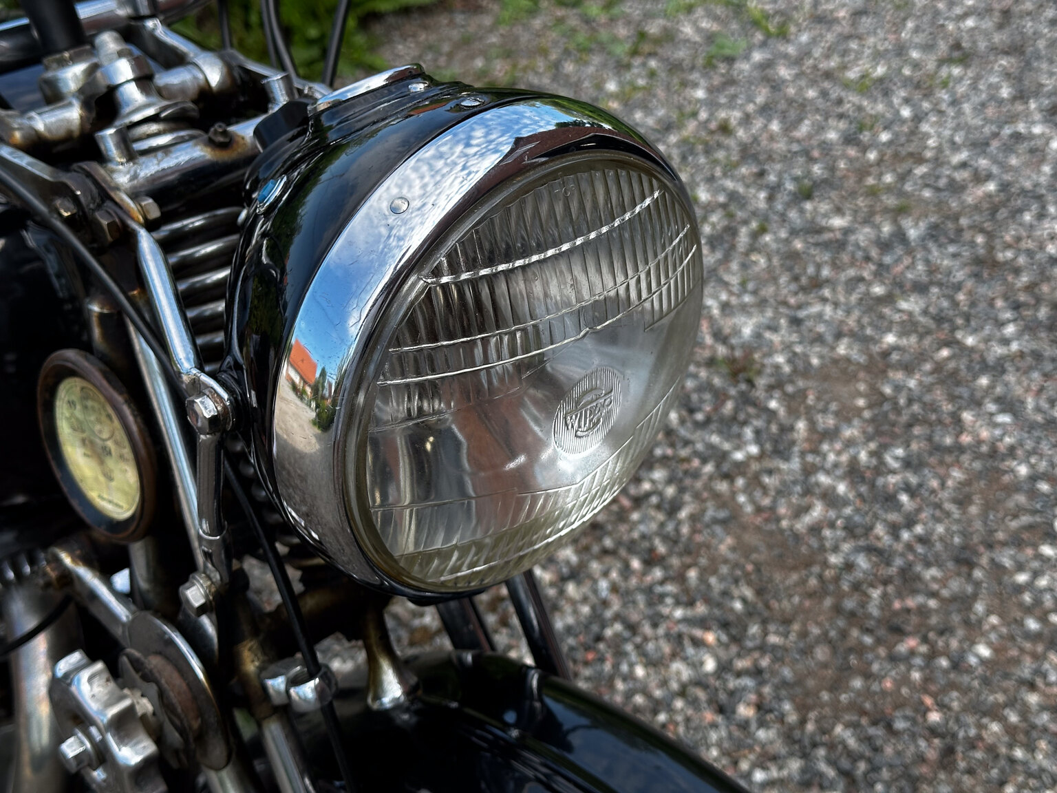 Exteriörbild på 1943 BSA 500