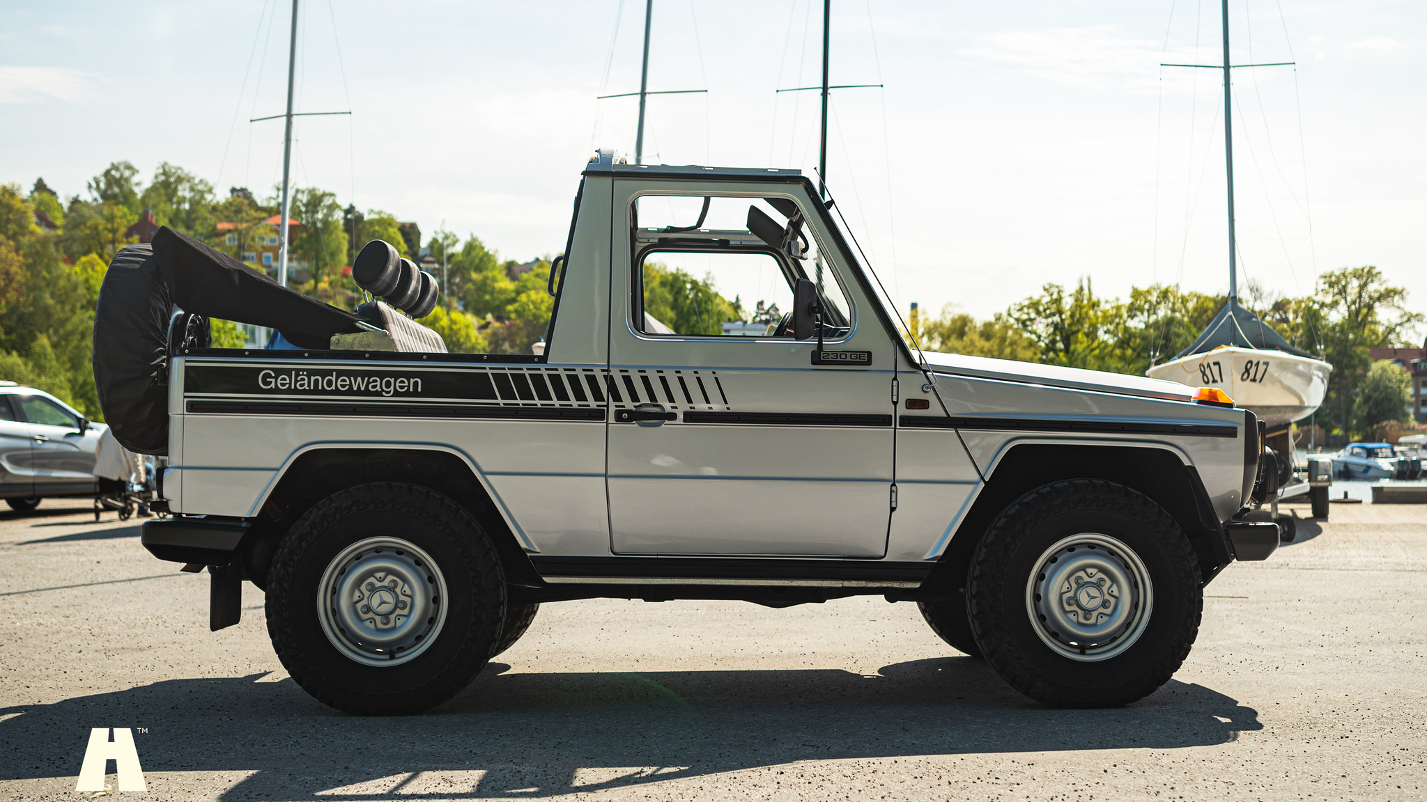 Aussenfoto 1985 Mercedes 230GE Cabrio