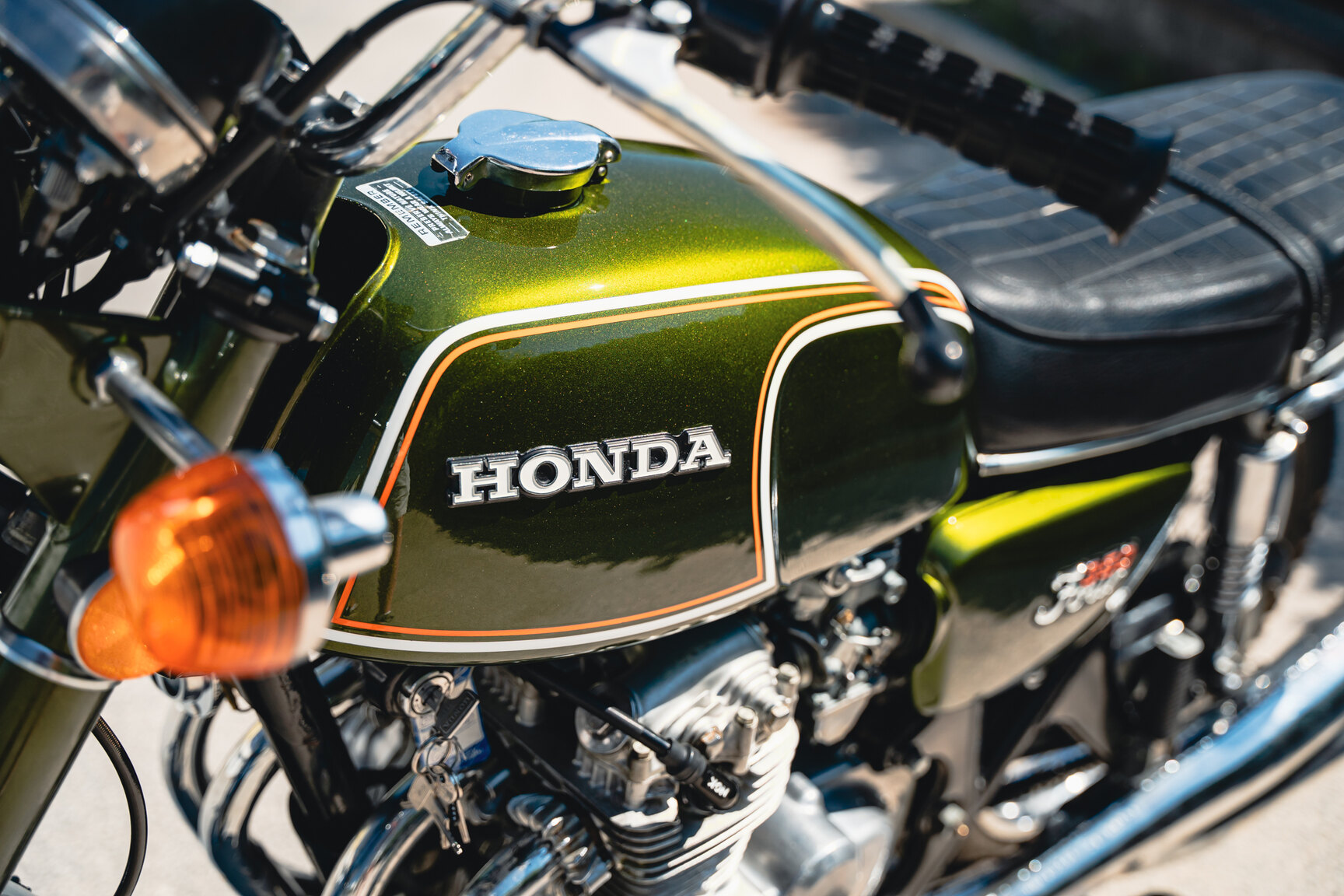 Exteriörbild på 1973 Honda CB 350 Four