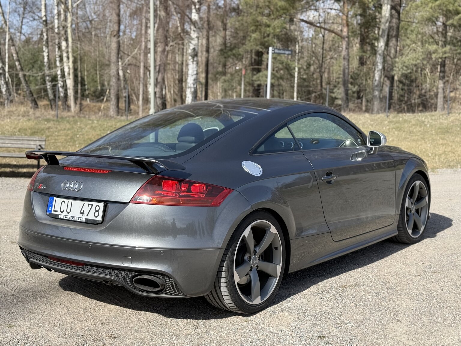Exterior image of 2011 Audi TT RS Coupé