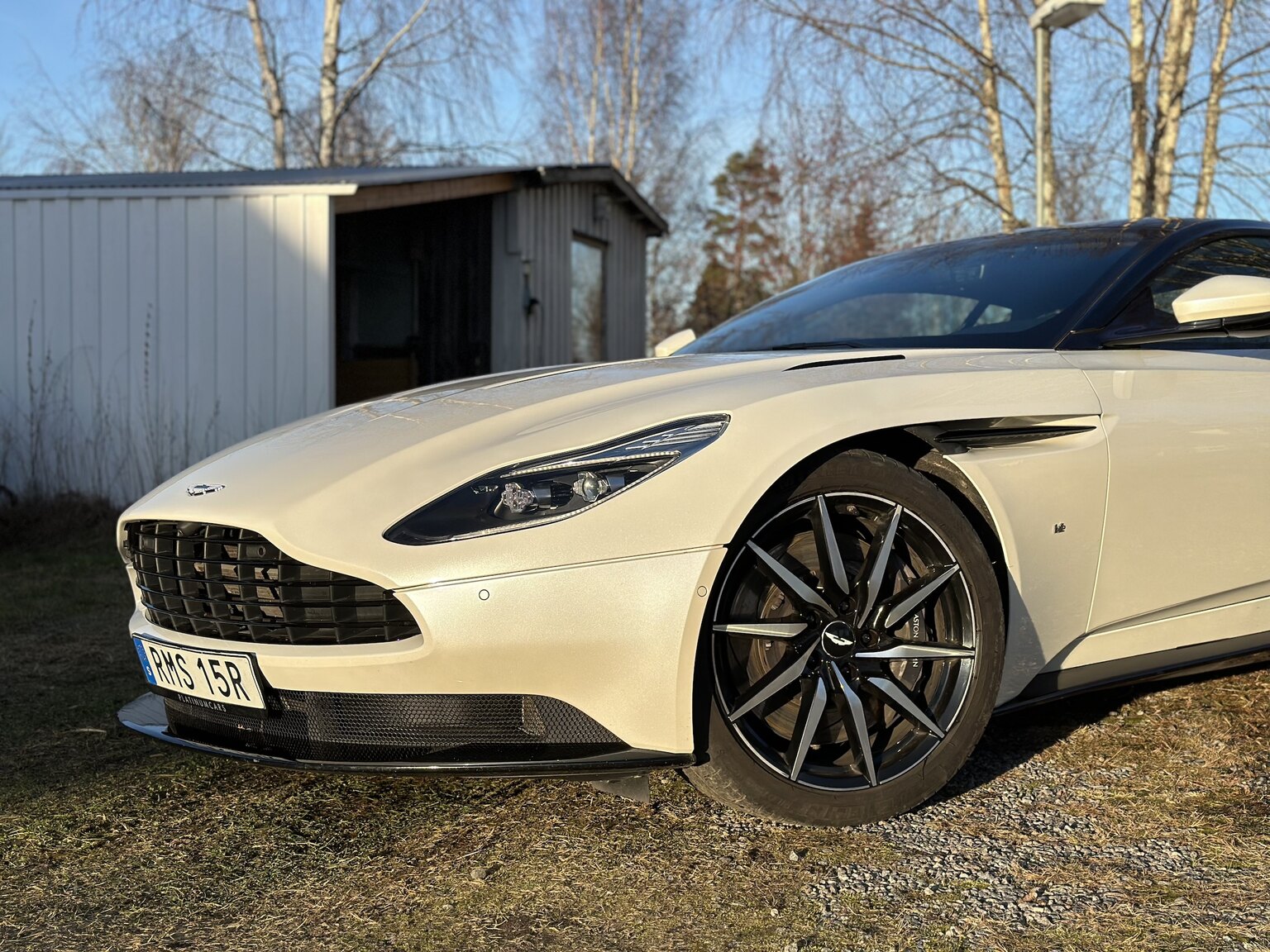 Exterior image of 2018 Aston Martin DB11