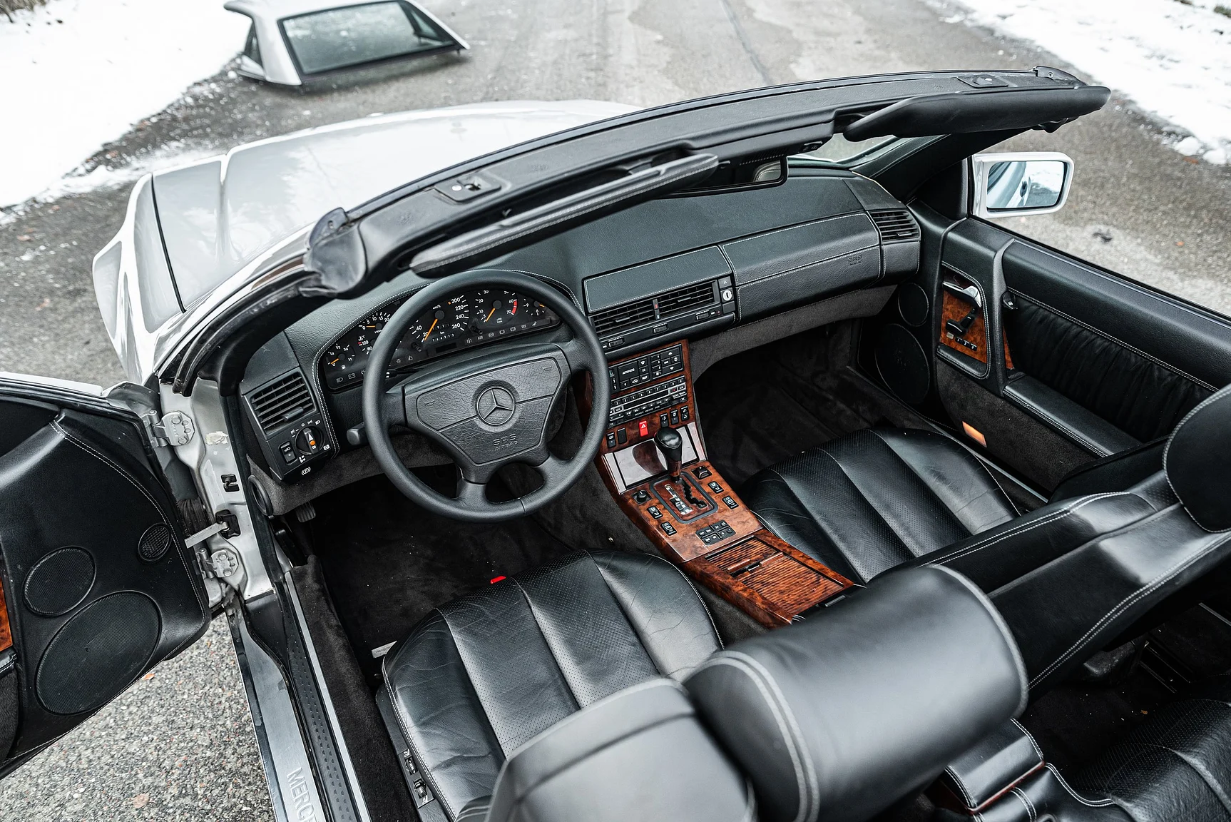 Interiörbild 1993 Mercedes-Benz 600 SL (6)
