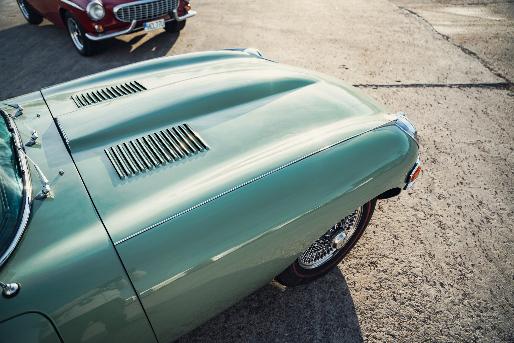 Exteriörbild på 1970 Jaguar E-Type Roadster
