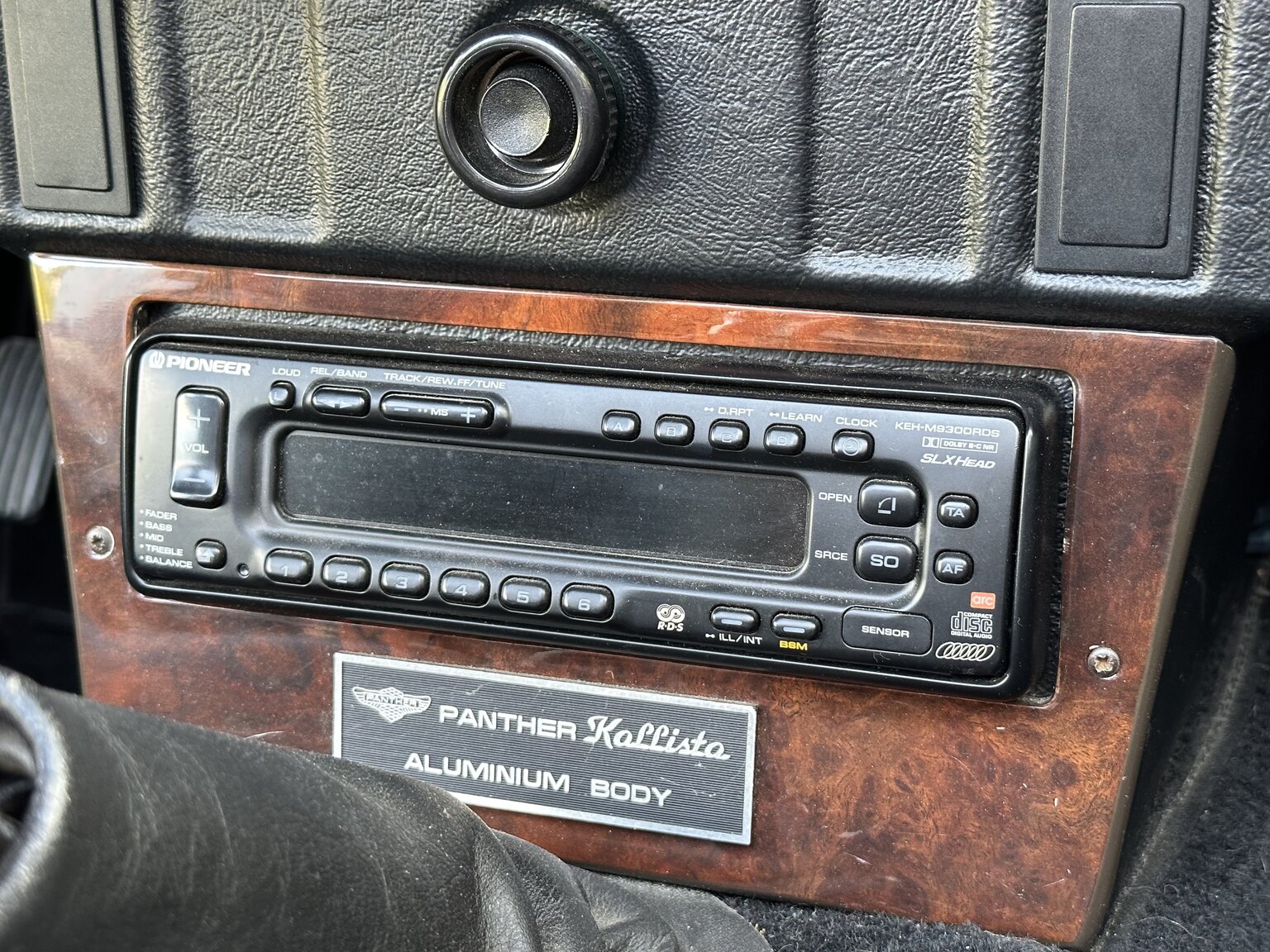 Interior image of 1988 Panther Kallista
