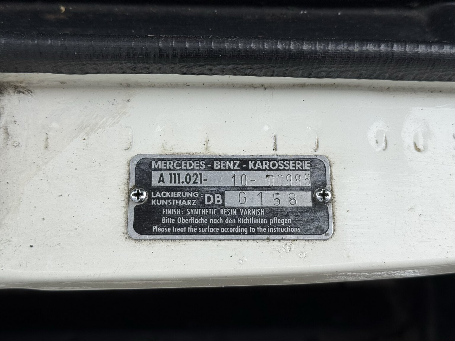 Image of 1963 Mercedes-Benz 220 SE mechanics