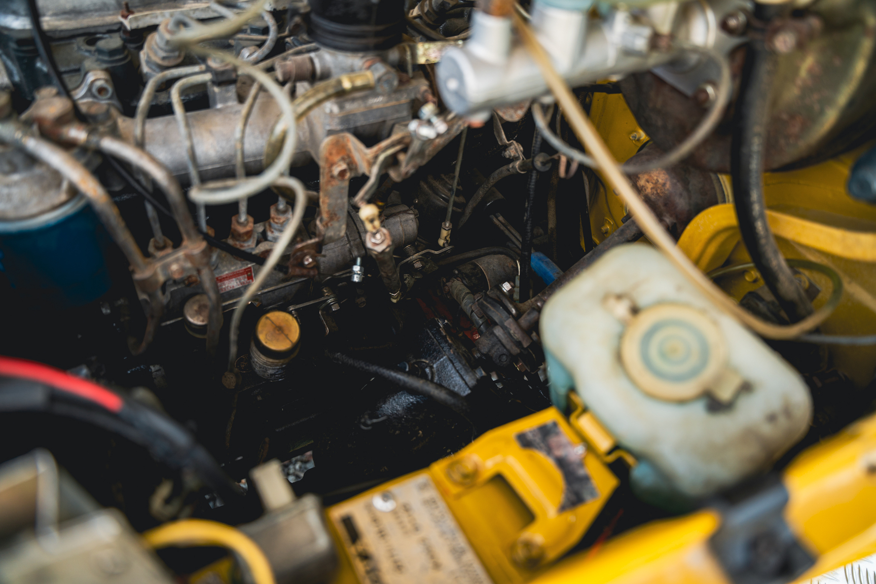 Image of 1976 Toyota Land Cruiser BJ40 mechanics