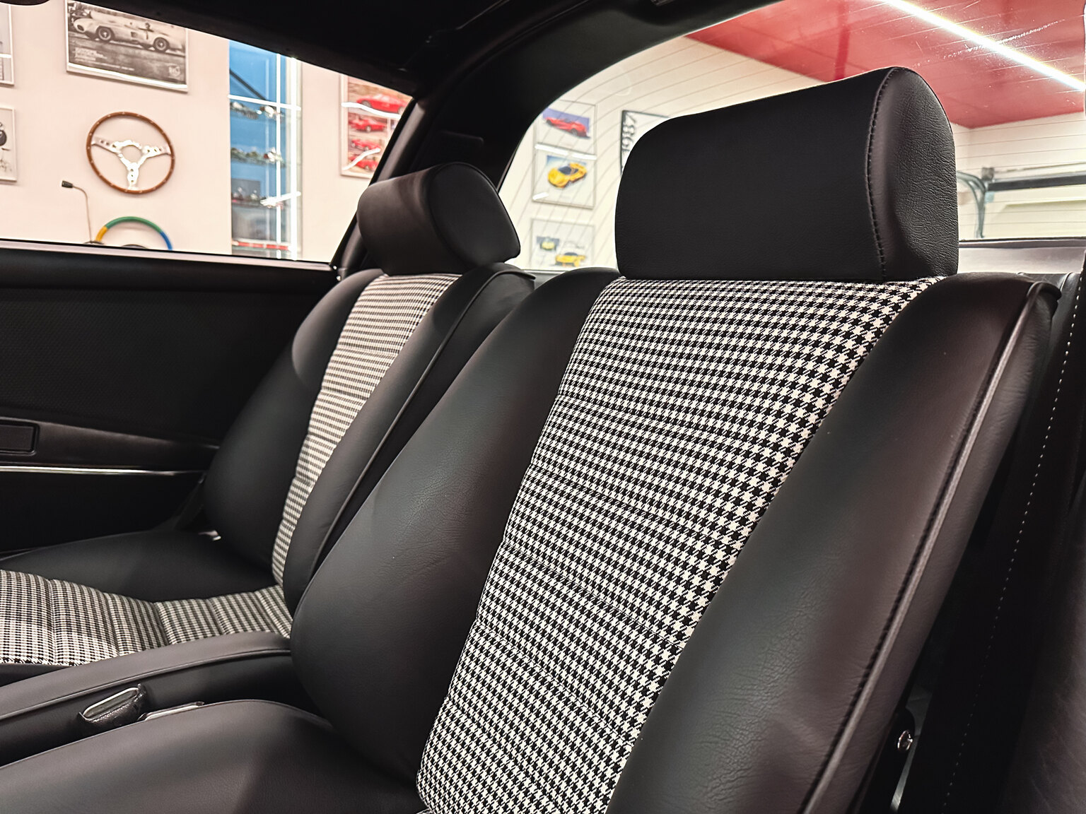 Interiörbild 1970 Porsche 911 E Targa