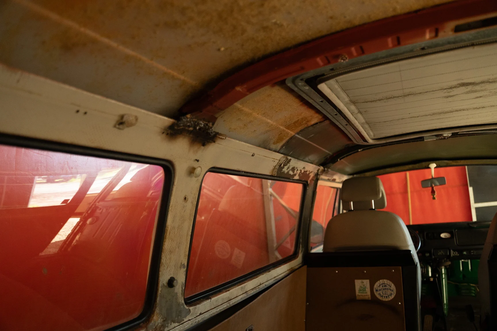 Innenraumfoto von 1974 Volkswagen Typ 2 Bay Window (70)