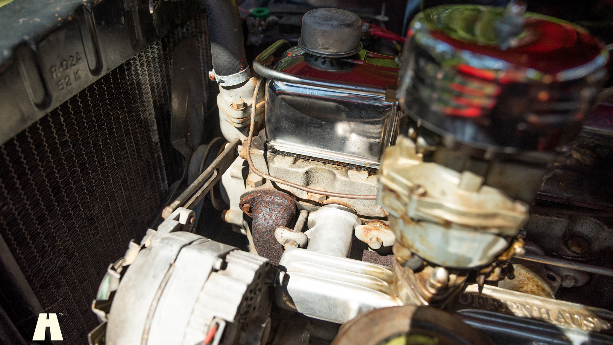 Image of 1952 Chevrolet Sedan Delivery Fire Truck mechanics (16)