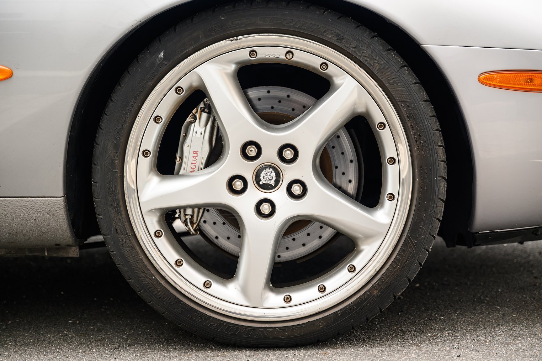 Exterior image of 2001 Jaguar XKR Silverstone