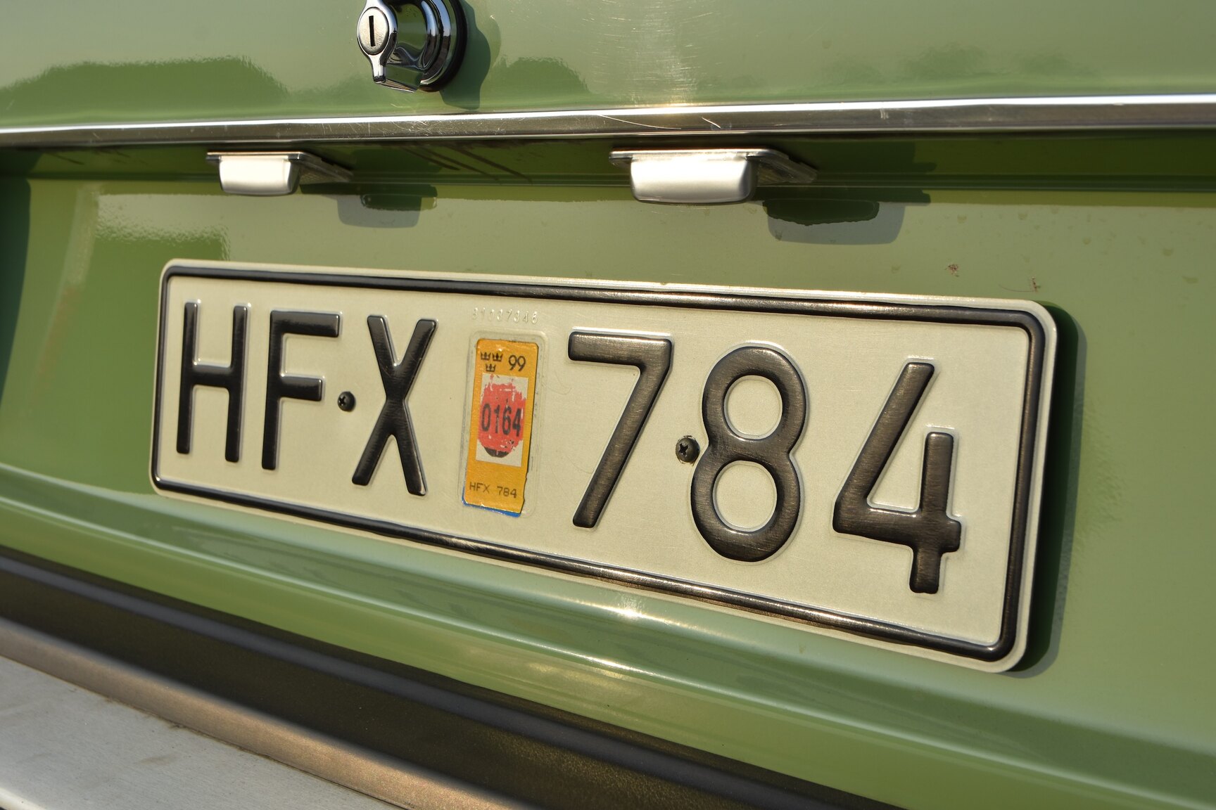 Exteriörbild på 1975 Volvo 242