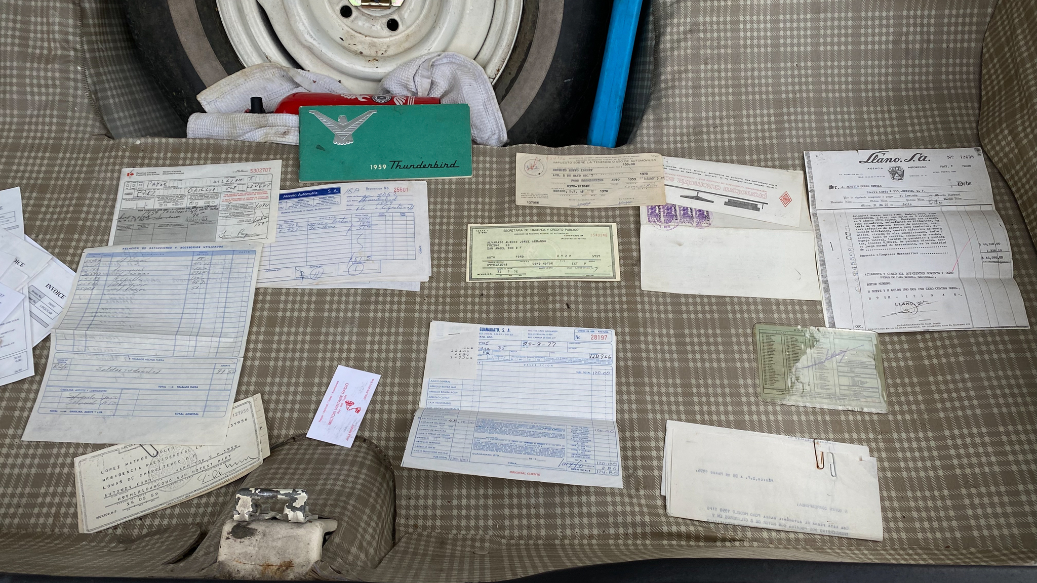 Dokumentation, 1959 Ford Thunderbird hardtop