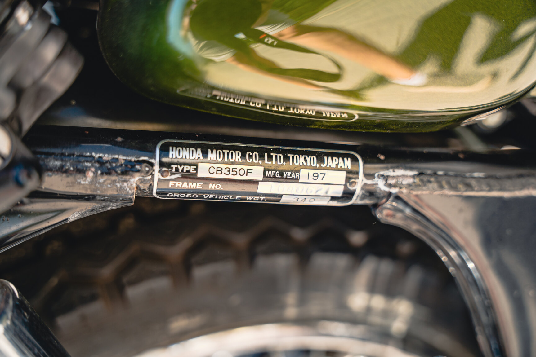 Image of 1973 Honda CB 350 Four mechanics