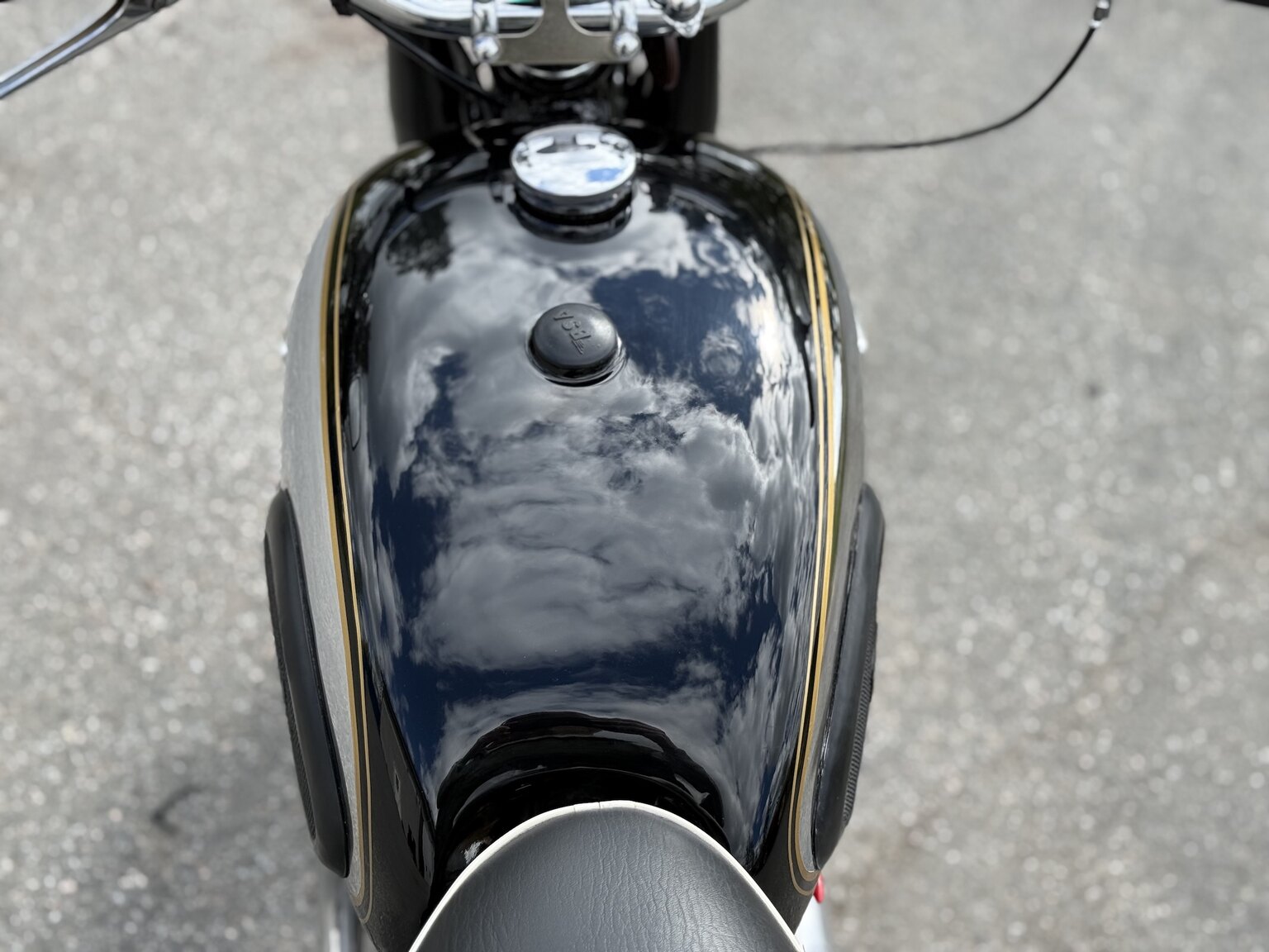 Exterior image of 1956 BSA 650 Golden Flash