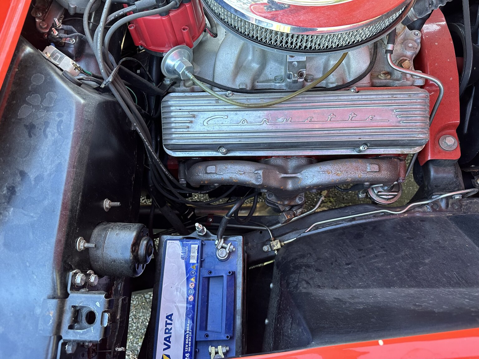 1956 Chevrolet Corvette , Mekanik