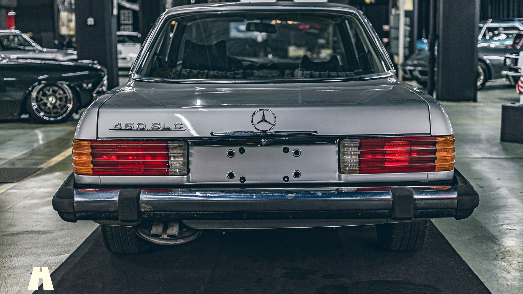 Aussenfoto 1974 Mercedes SLC450 Project