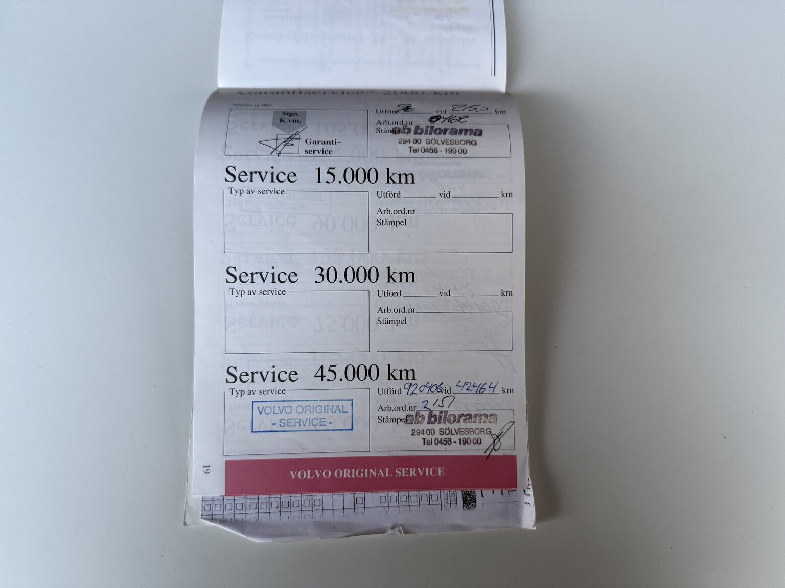 Dokumentation, 1991 Volvo 240 GL Automat (4)