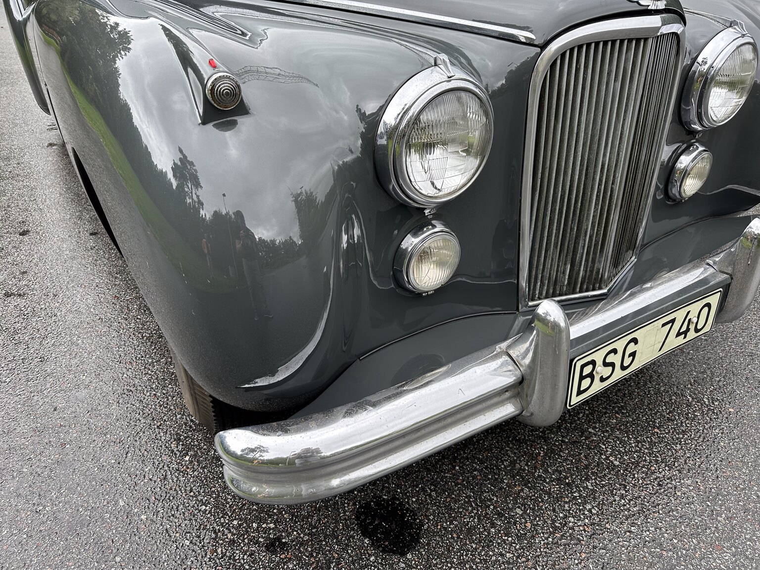 Exteriörbild på 1954 Jaguar Mark VII Saloon