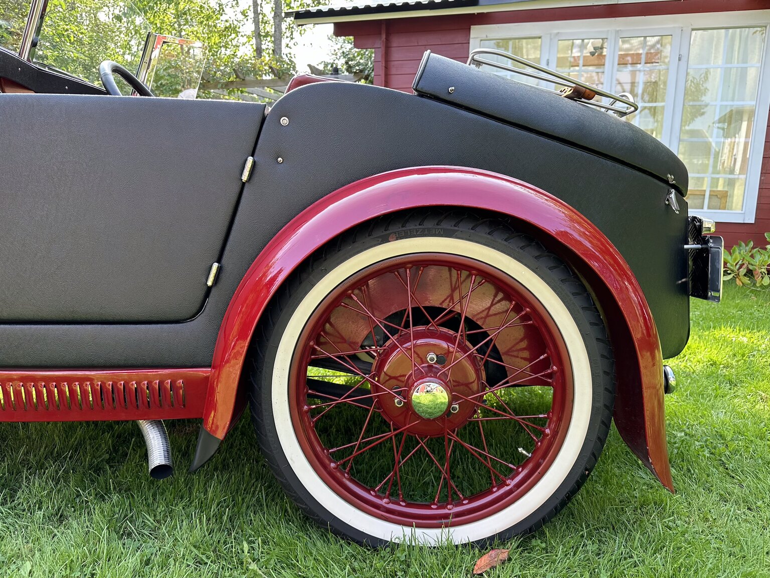 Exteriörbild på 1938 AUSTIN SEVEN BOAT TAIL
