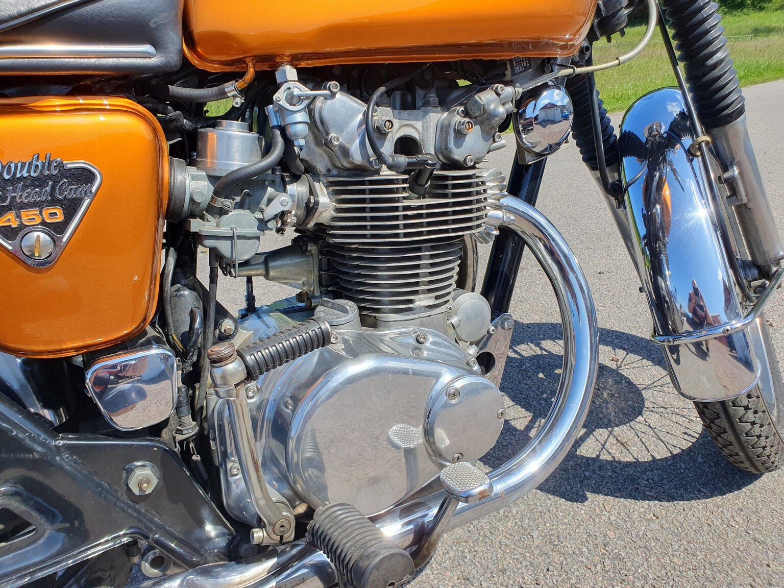 Image of 1971 Honda CB 450 DOHC K3 mechanics