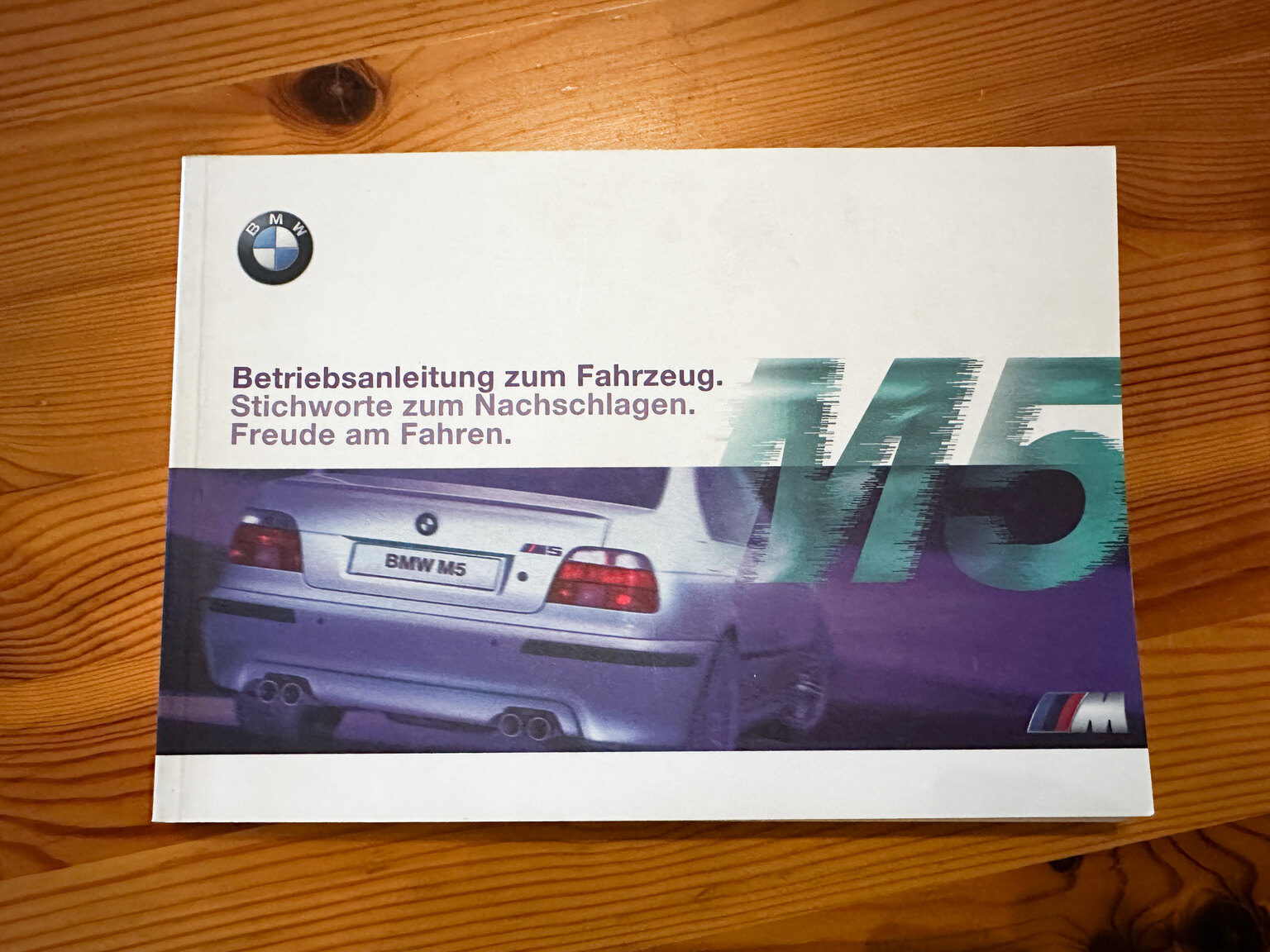 Dokumentation, 2000 BMW M5 E39