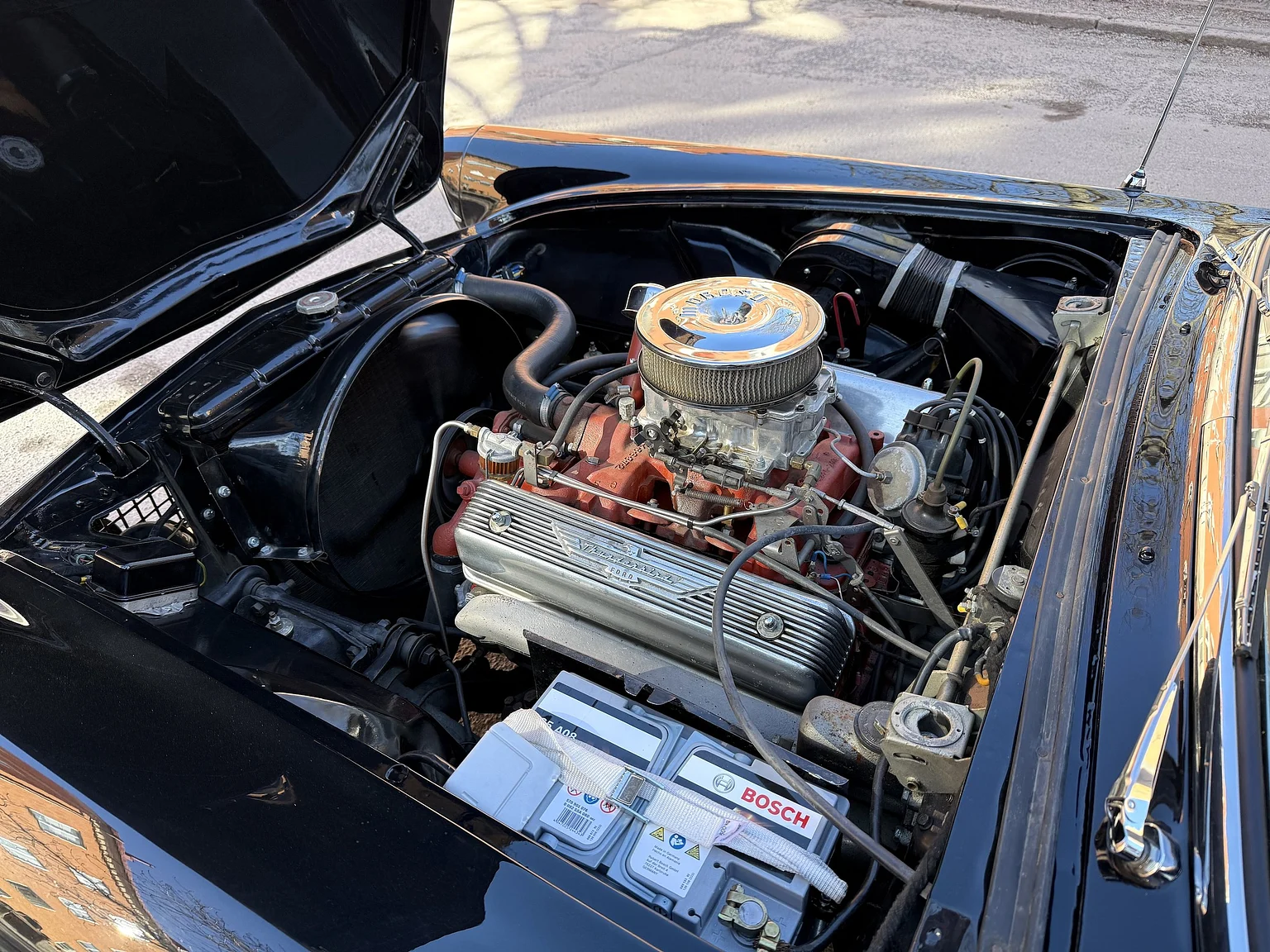 1955 Ford Thunderbird (2), Mekanik