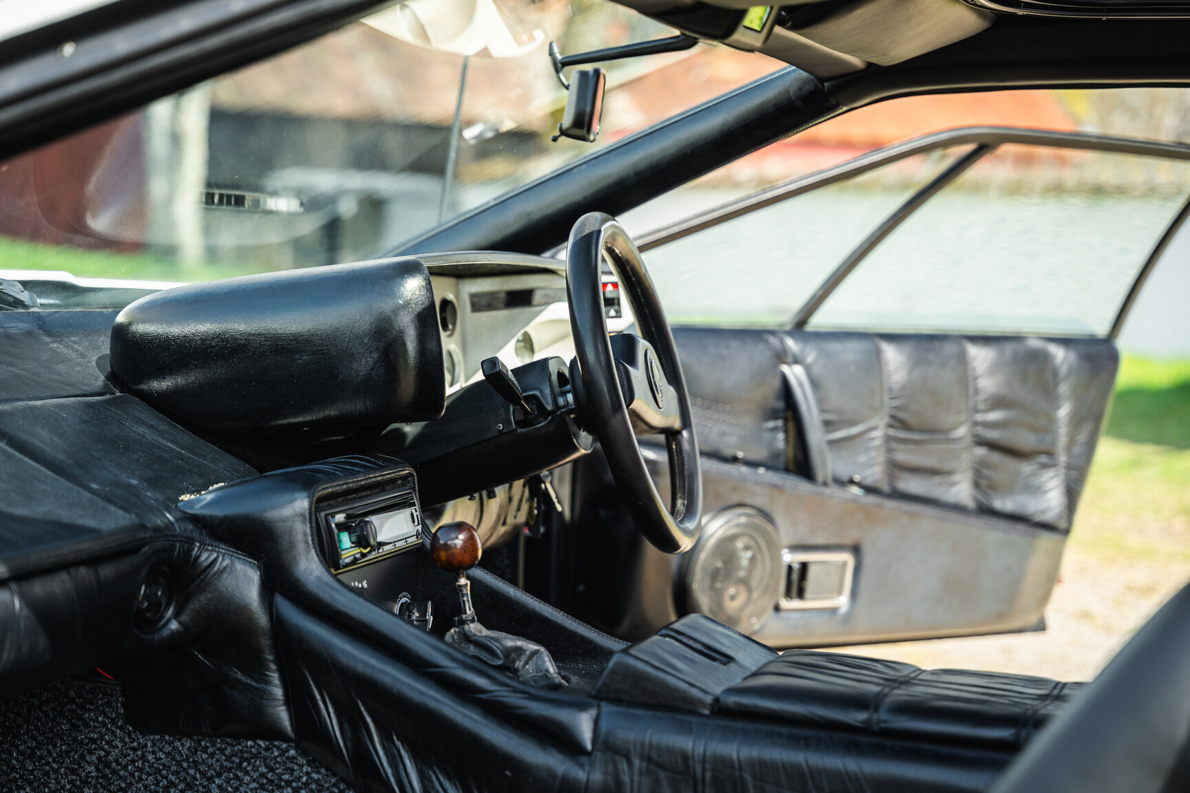 Interiörbild 1983 Lotus Esprit Turbo 2.2