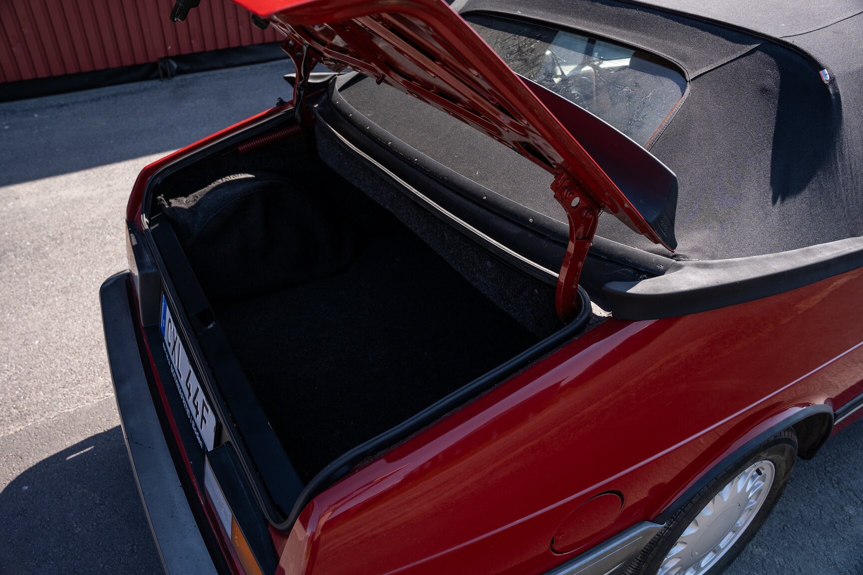 Interior image of 1988 Saab 900 Turbo Convertible